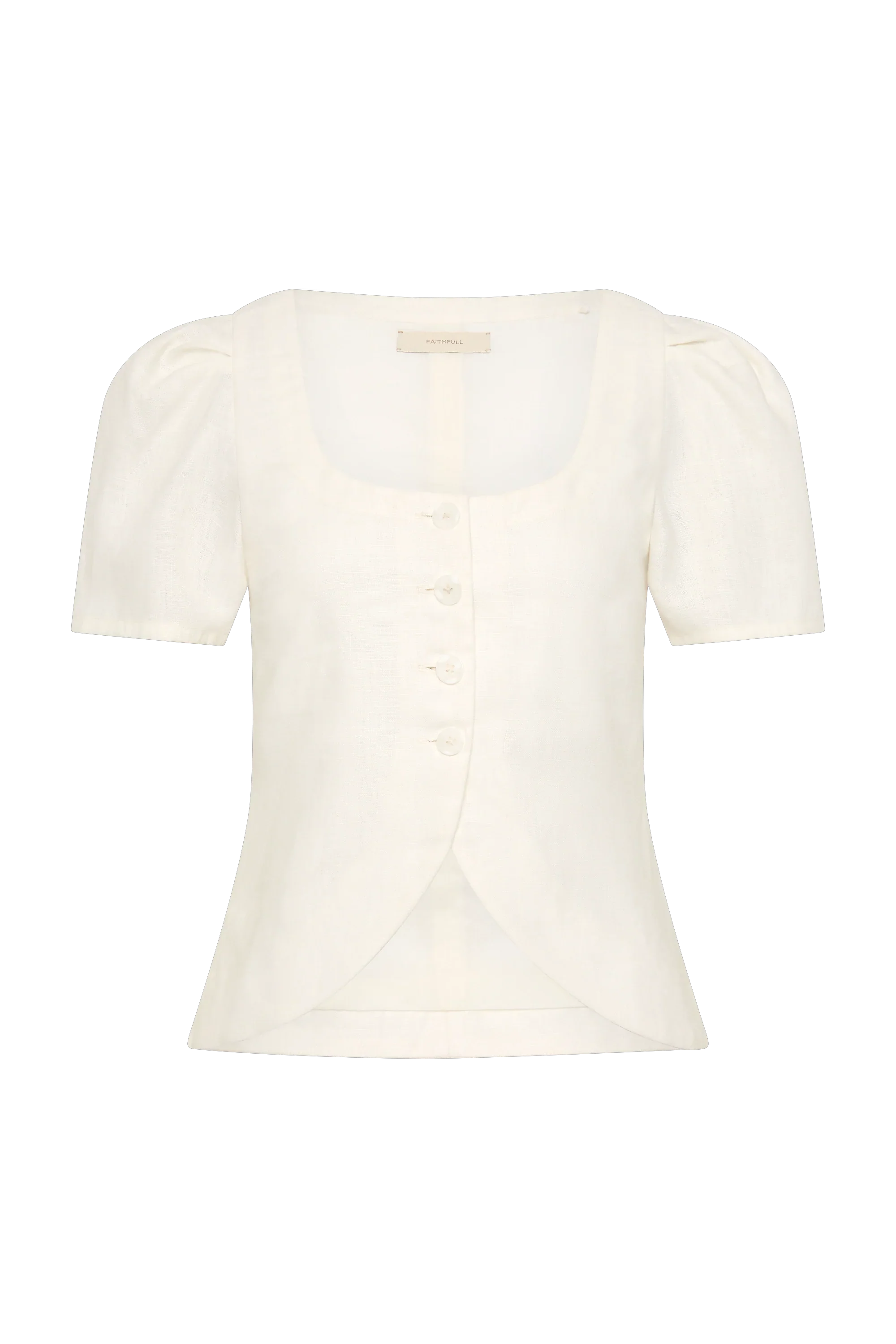 Faithfull - Audrey Vest White - Image 6