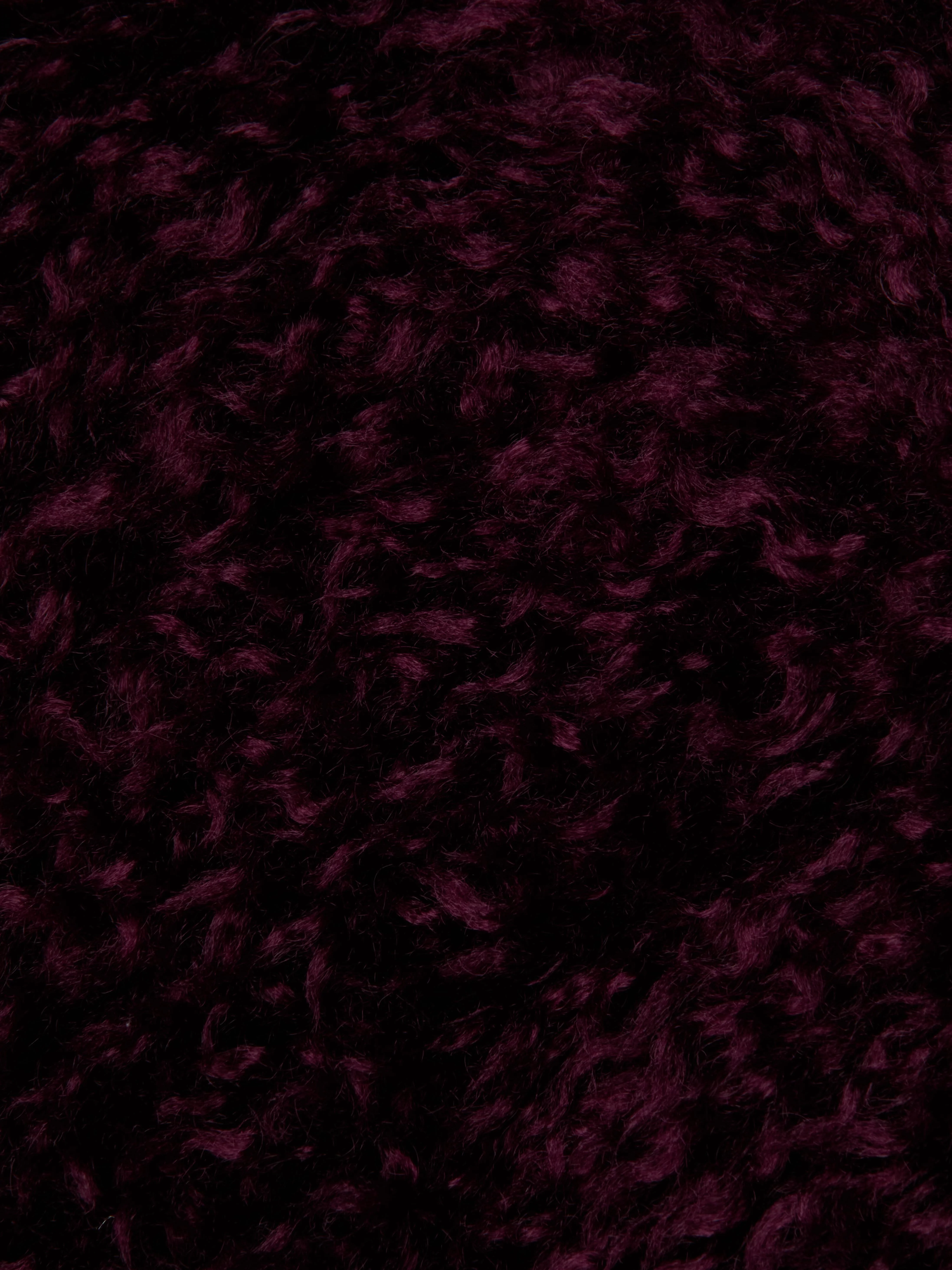 L'AGENCE - Aura Cropped Faux Fur Jacket - Image 5