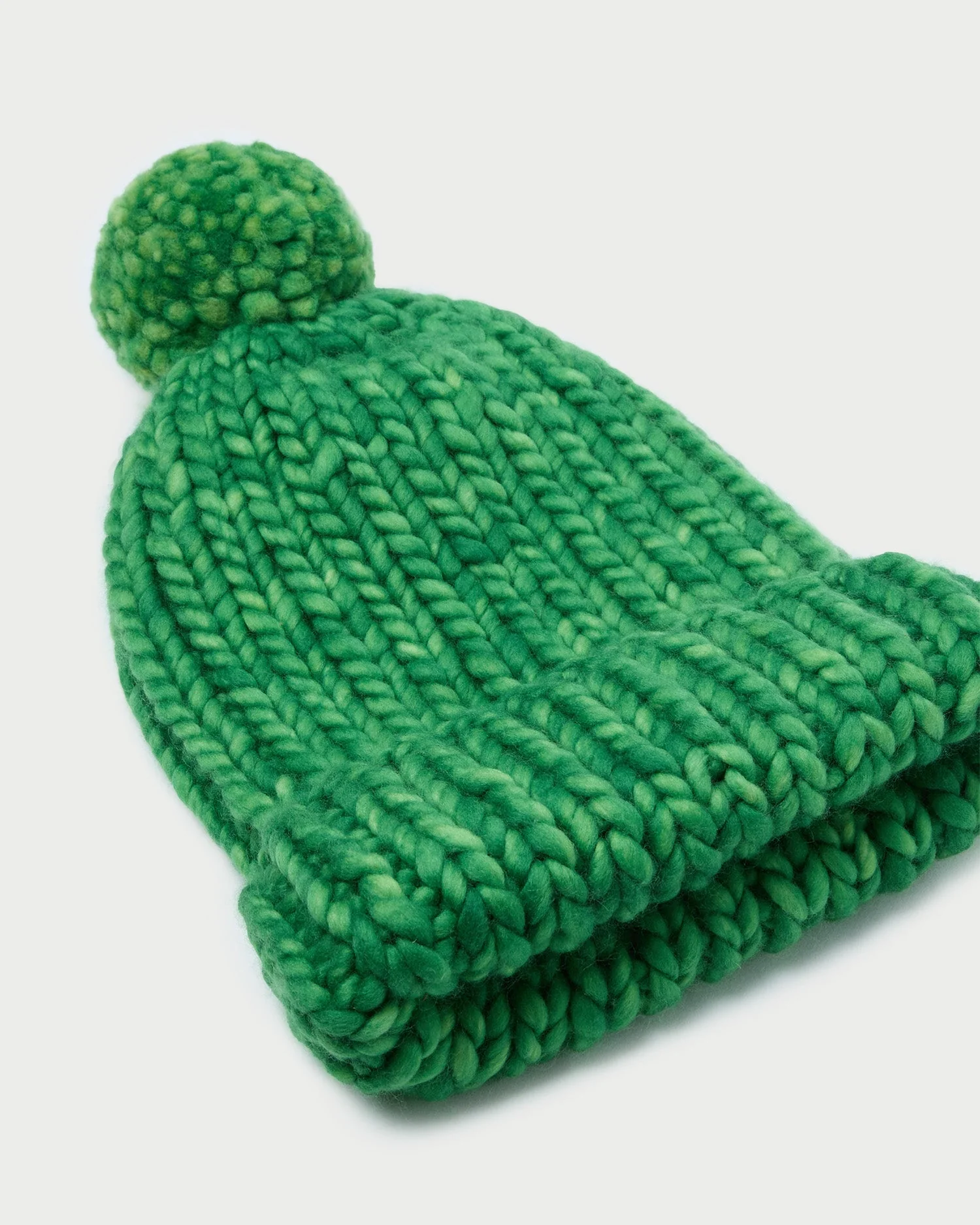 Loeffler Randall - Ava Fern Knit Pompom Hat - Image 2