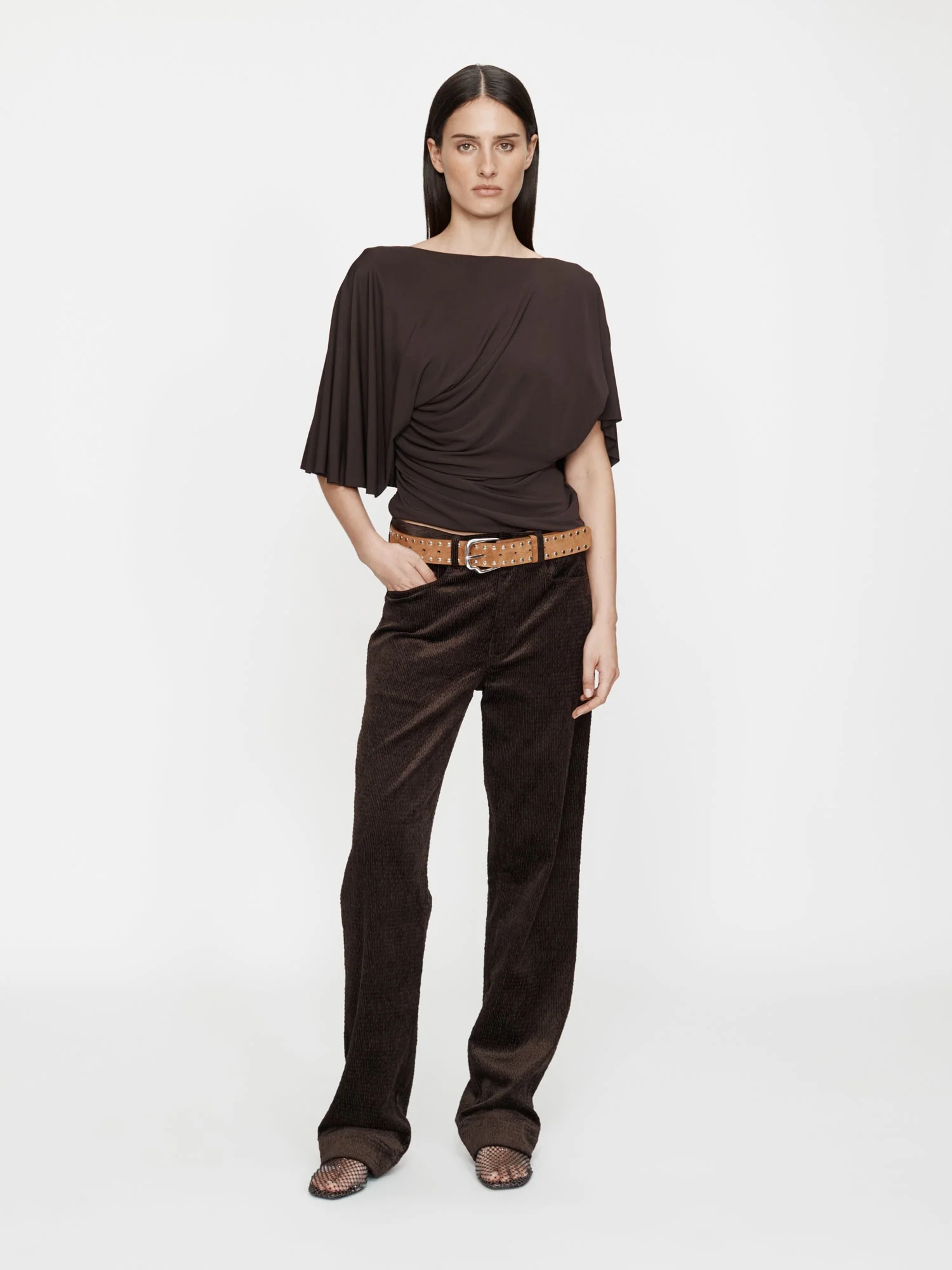 Christopher Esber - Ava Sateen Corduroy Jean