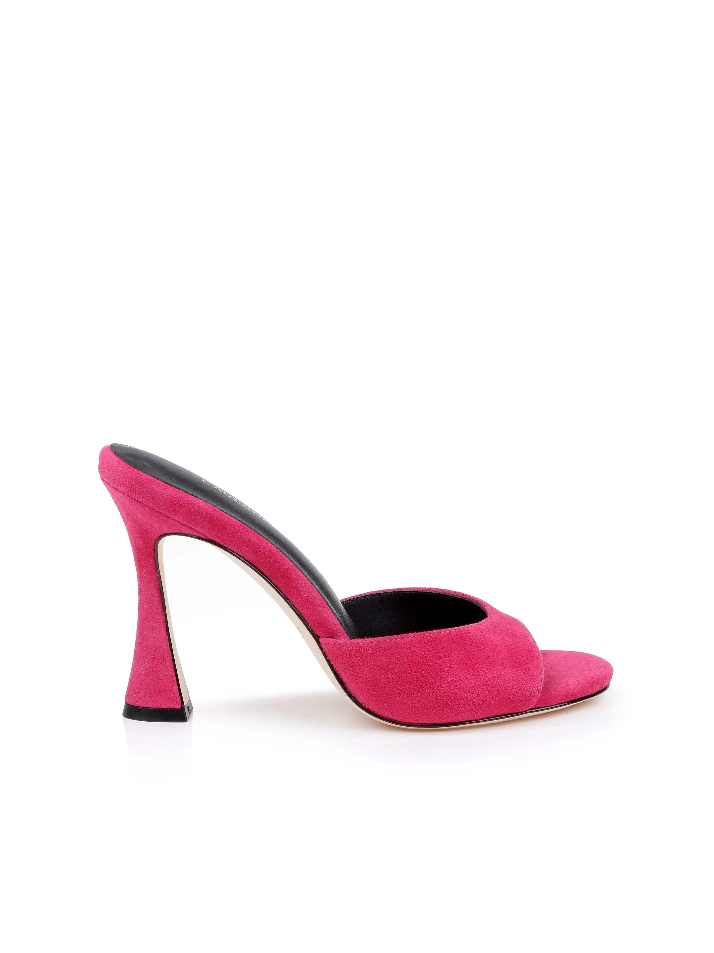 L'AGENCE - Avery Suede Open - Toe Mule - Image 4