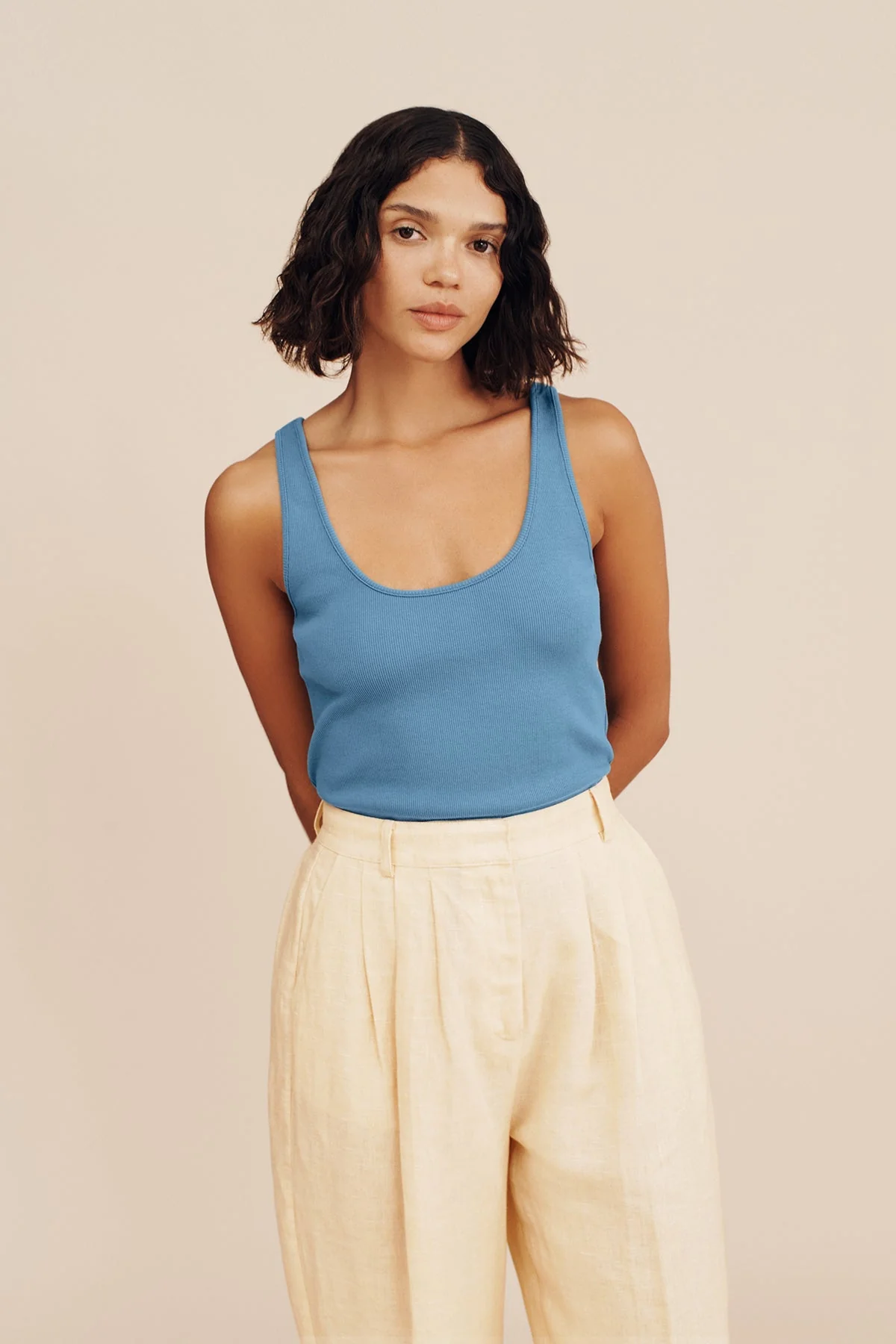 Posse - AXEL SCOOP TANK - BLUE - Image 7