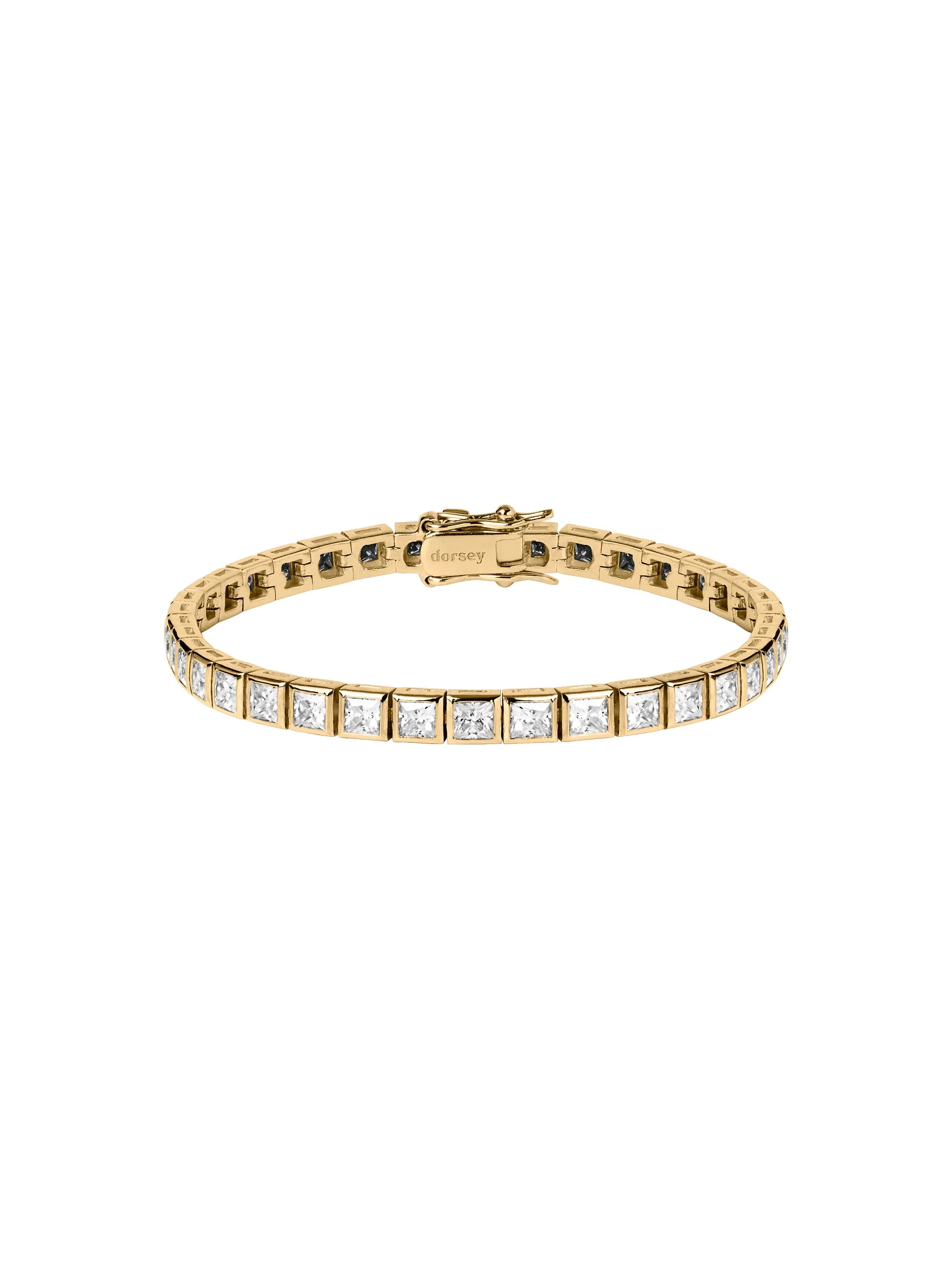 Dorsey - AXELLE BEZEL RIVIÈRE BRACELET IN MOISSANITE - Image 2