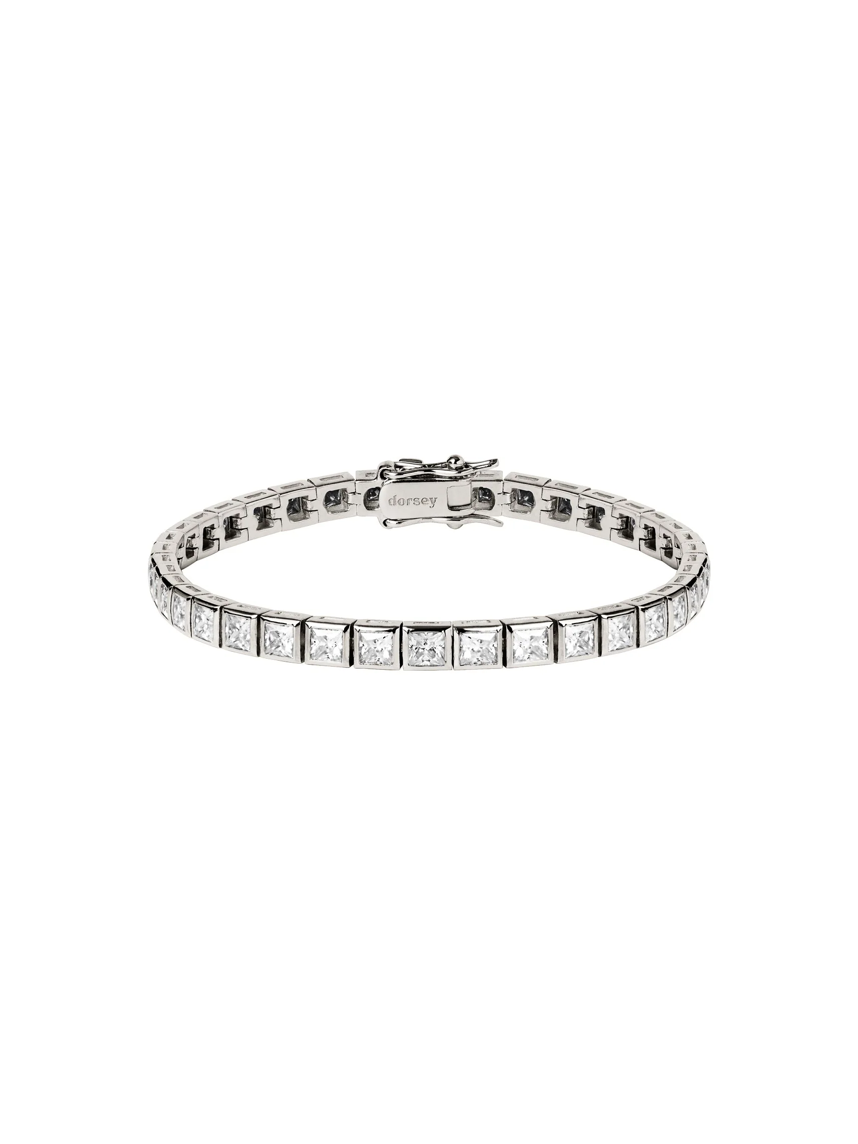 Dorsey - AXELLE BEZEL RIVIÈRE BRACELET IN MOISSANITE - Image 2
