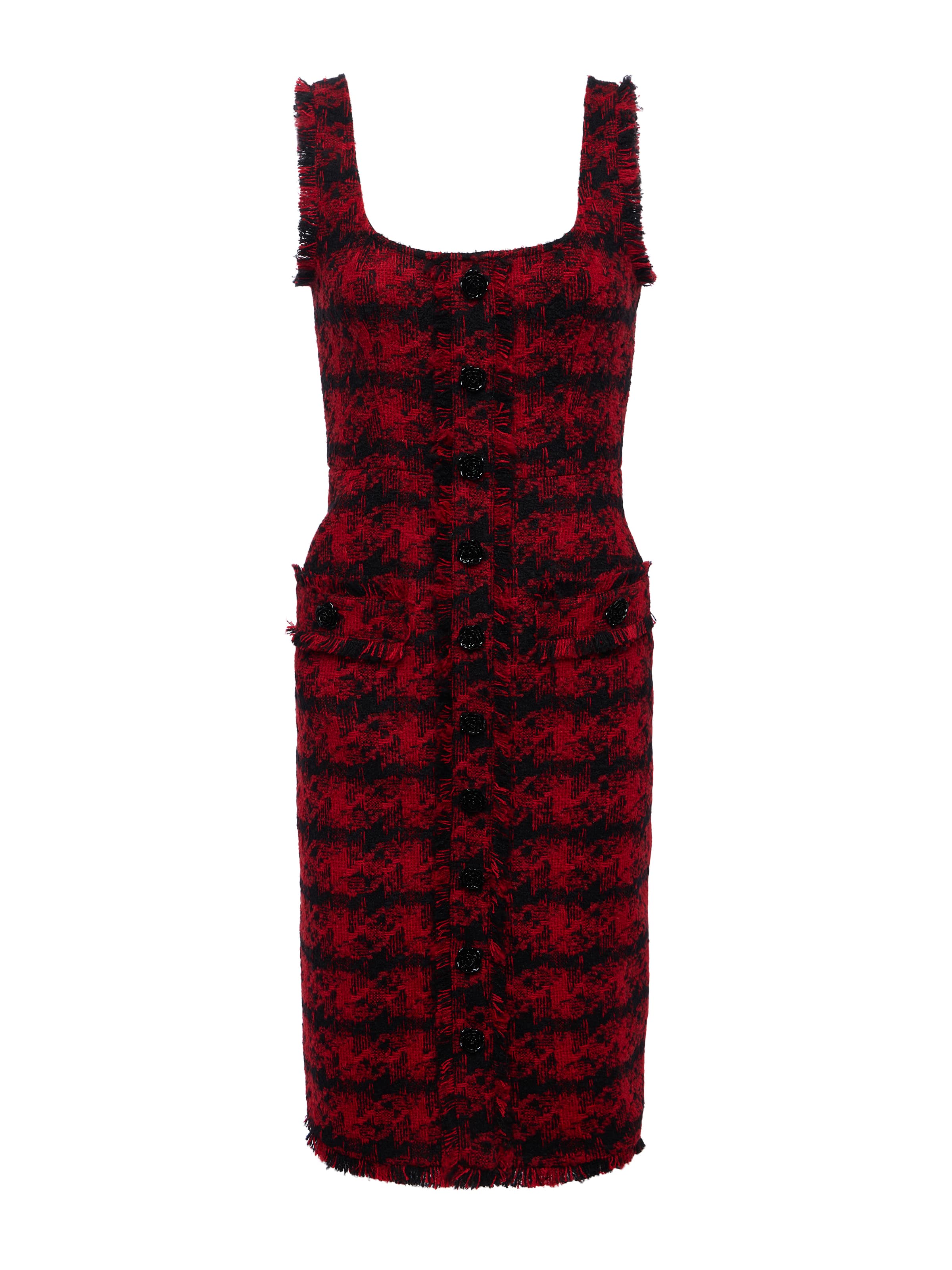 L'AGENCE - Aya Tweed Midi Dress - Image 12