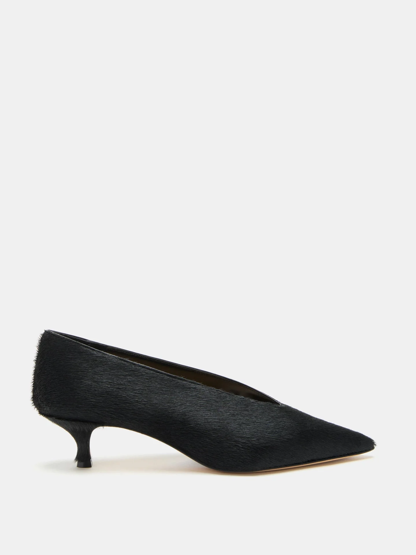 Le Monde Beryl - Babouche Kitten / Black Calf Hair