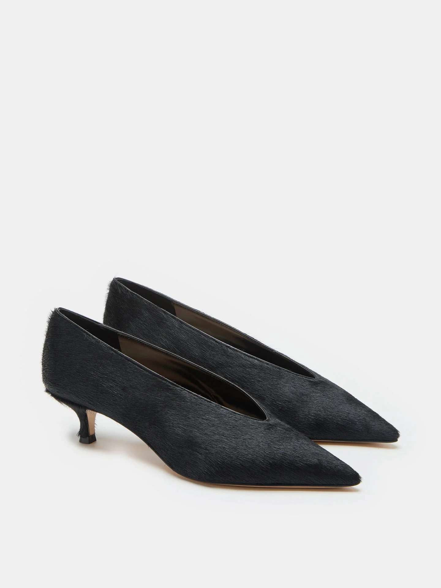 Le Monde Beryl - Babouche Kitten / Black Calf Hair - Image 2