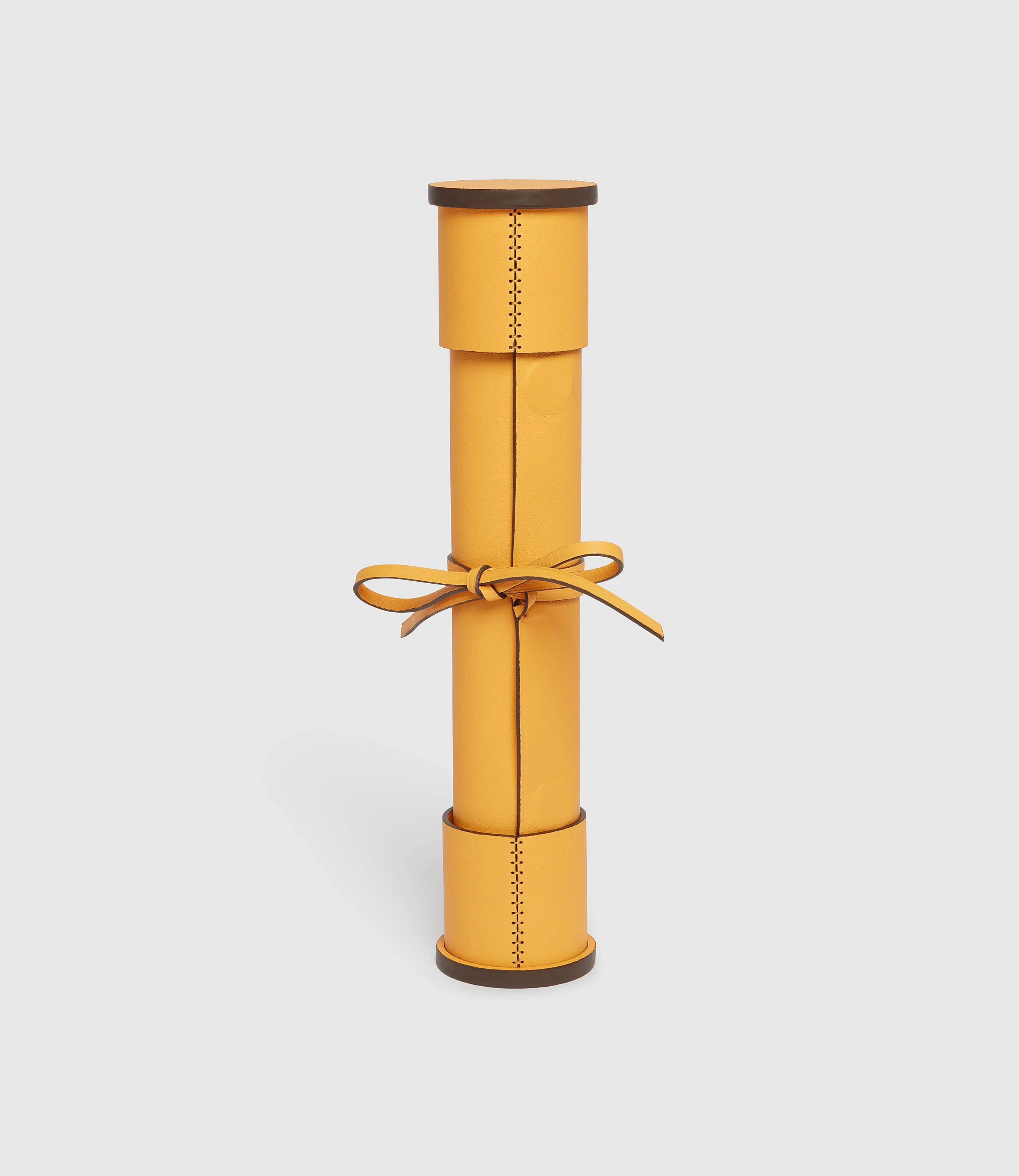 Metier - Backgammon Set Smooth Calfskin Izamal Yellow