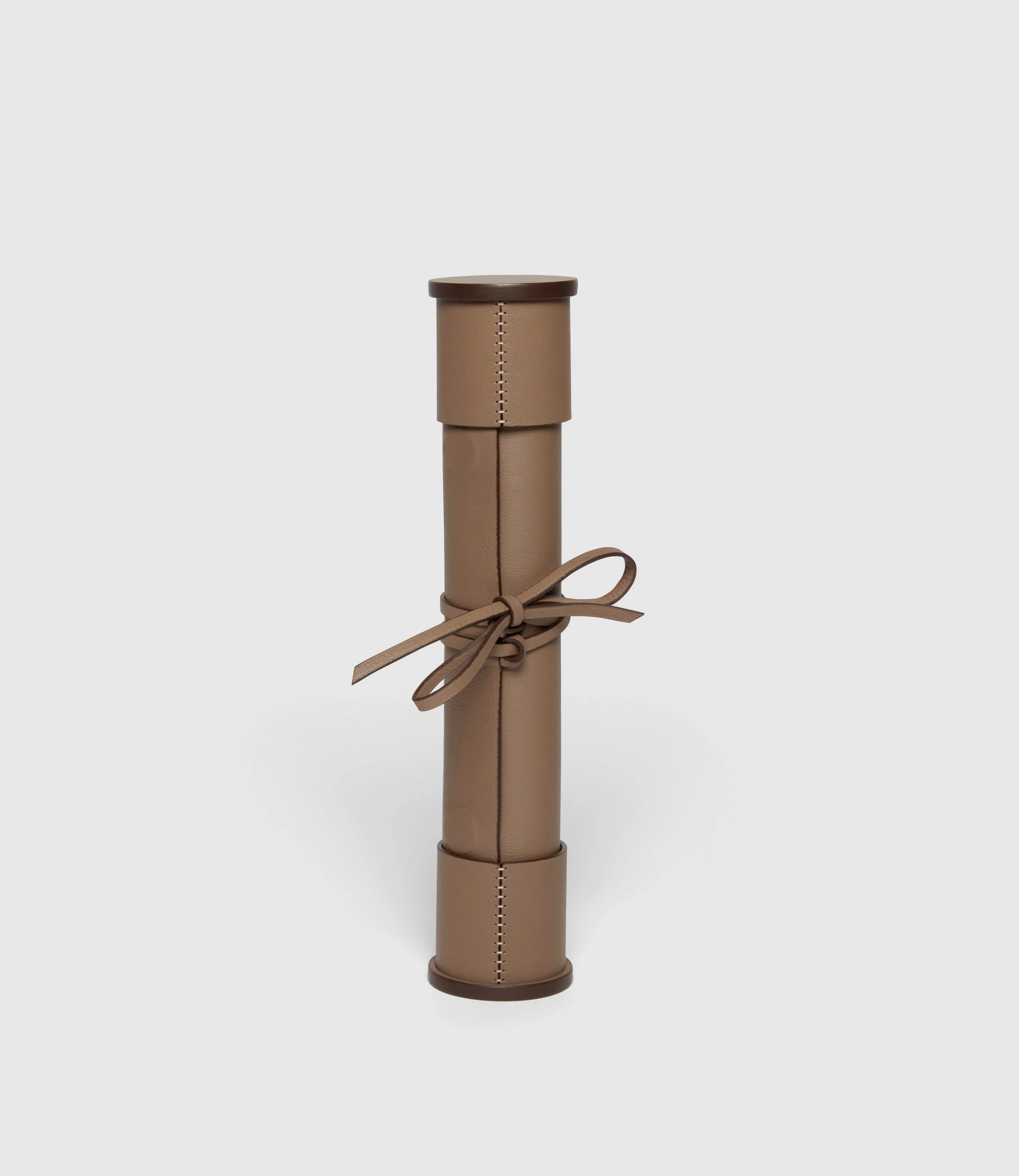 Metier - Backgammon Set Smooth Calfskin Taupe