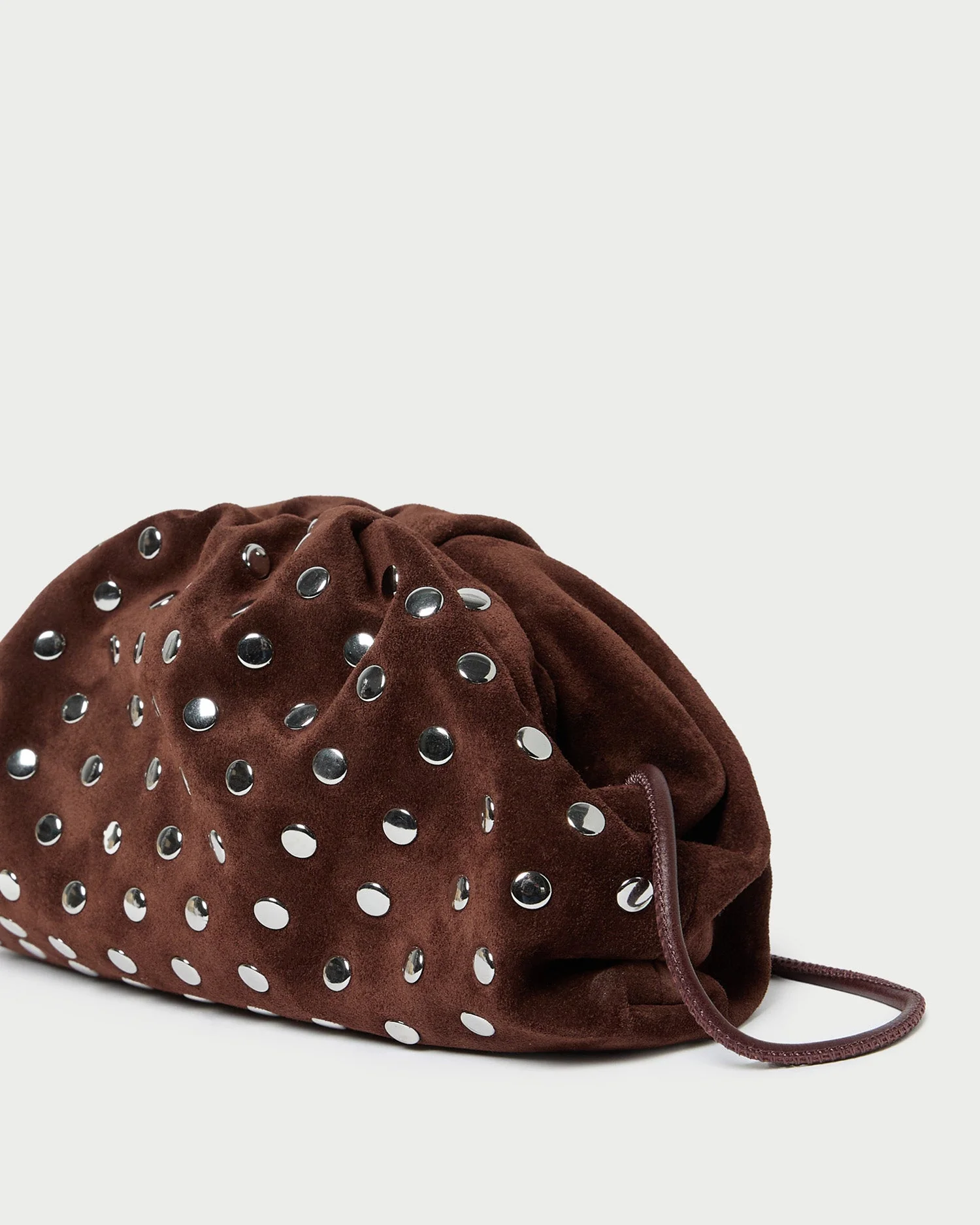 Loeffler Randall - Bailey Espresso/Silver Dome Clutch - Image 2