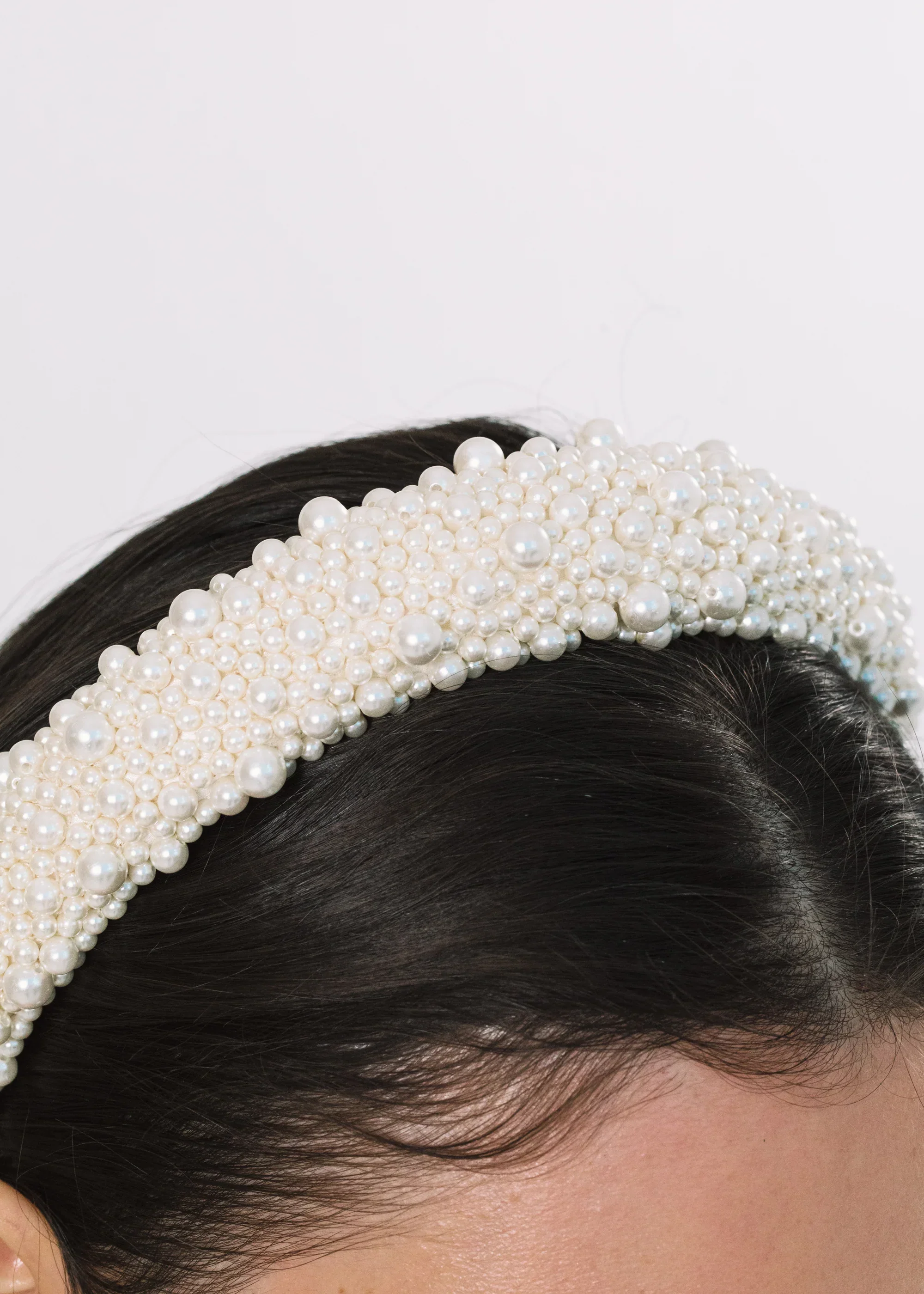 Jennifer Behr - Bailey Pearl Headband - Image 3