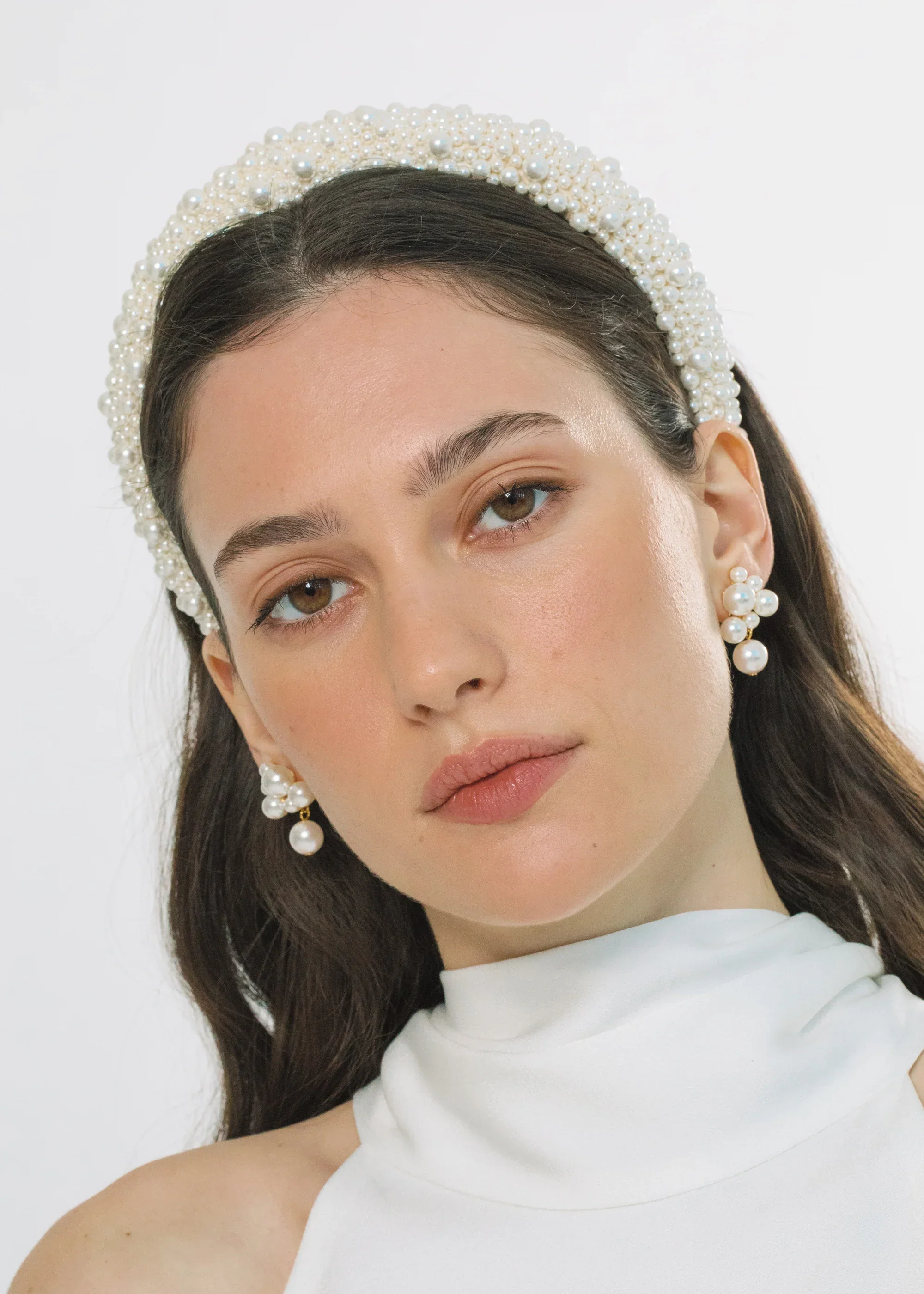 Jennifer Behr - Bailey Pearl Headband - Image 4