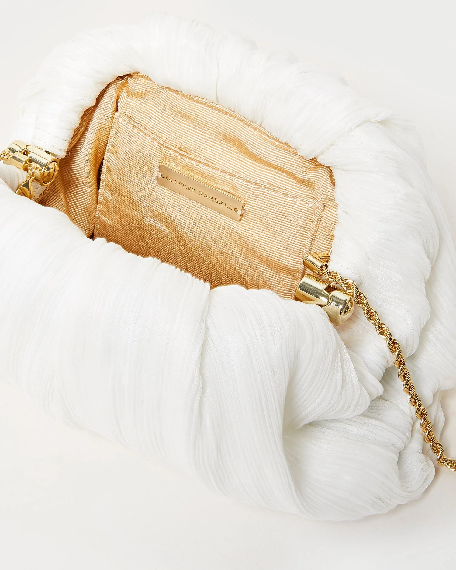 Loeffler Randall - Bailey Pearl Pleated Dome Clutch - Image 4