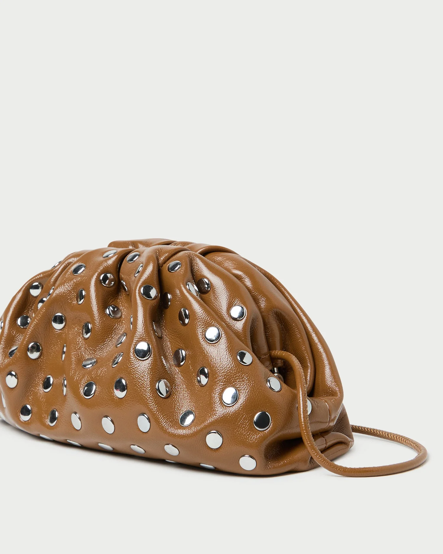 Loeffler Randall - Bailey Safari/Silver Leather Dome Clutch - Image 2