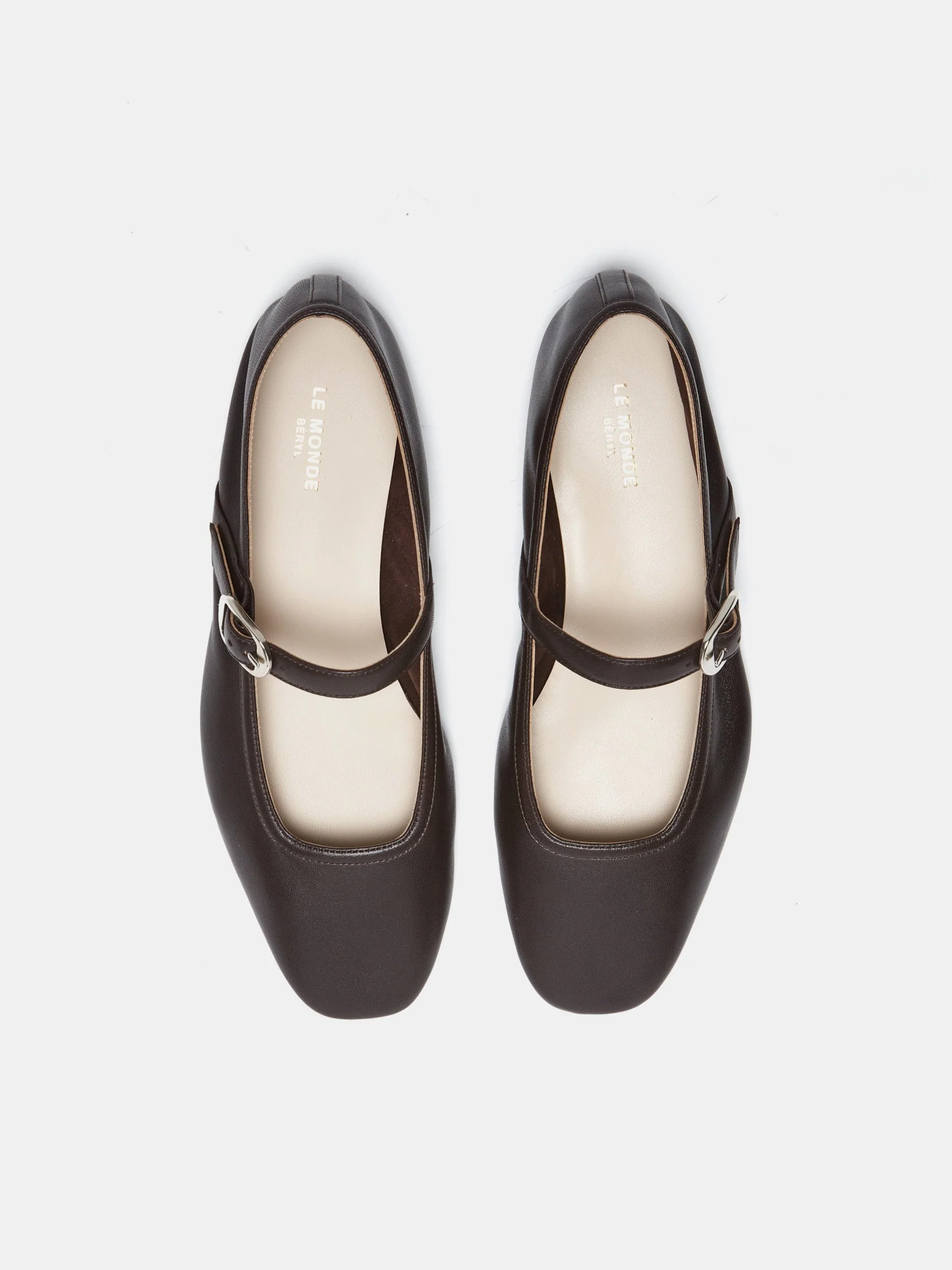 Le Monde Beryl - Ballet Mary Jane / Chocolate Leather - Image 2