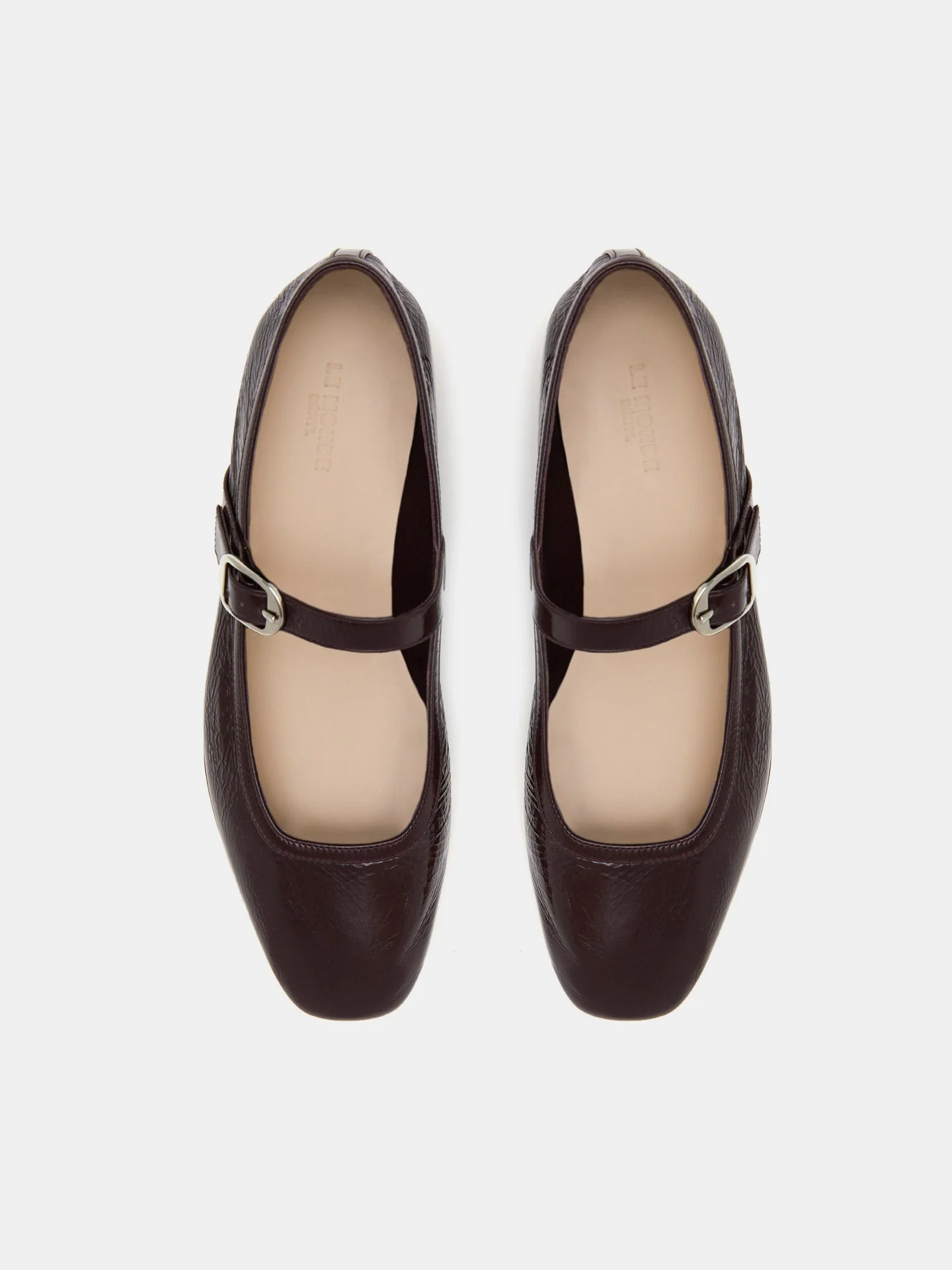 Le Monde Beryl - Ballet Mary Jane / Chocolate Patent Leather - Image 2
