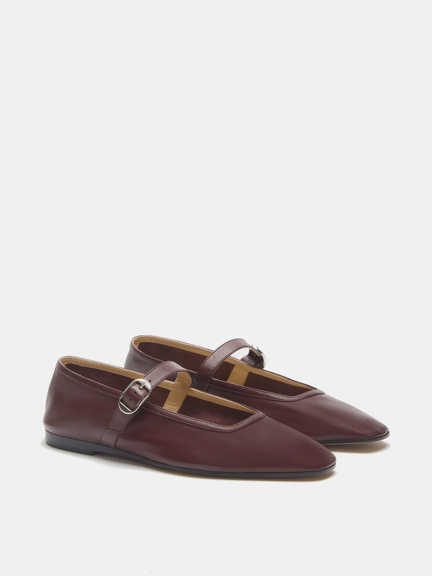 Le Monde Beryl - Ballet Mary Jane / Oxblood Leather - Image 2