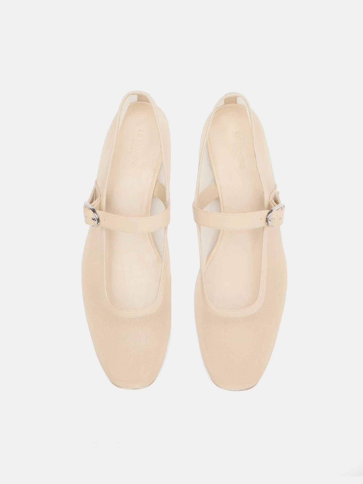 Le Monde Beryl - Ballet Mary Jane / Sand Mesh - Image 3