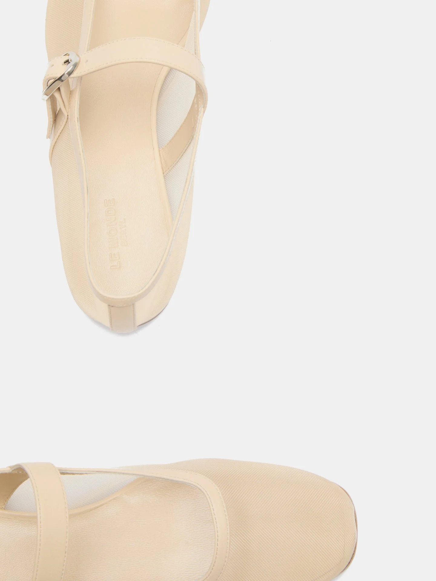 Le Monde Beryl - Ballet Mary Jane / Sand Mesh - Image 4