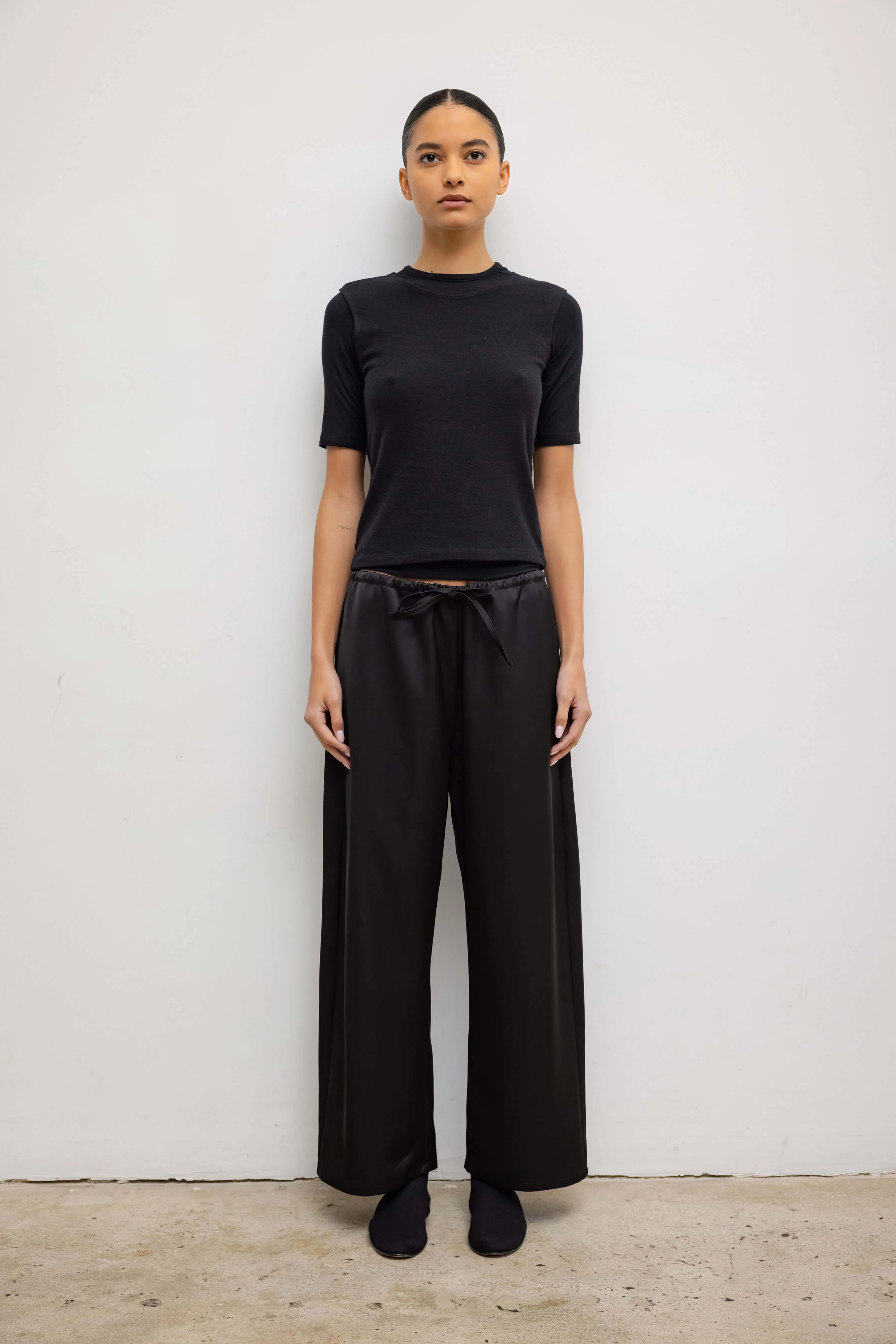 Leset - Barb Crop Drawstring Pant