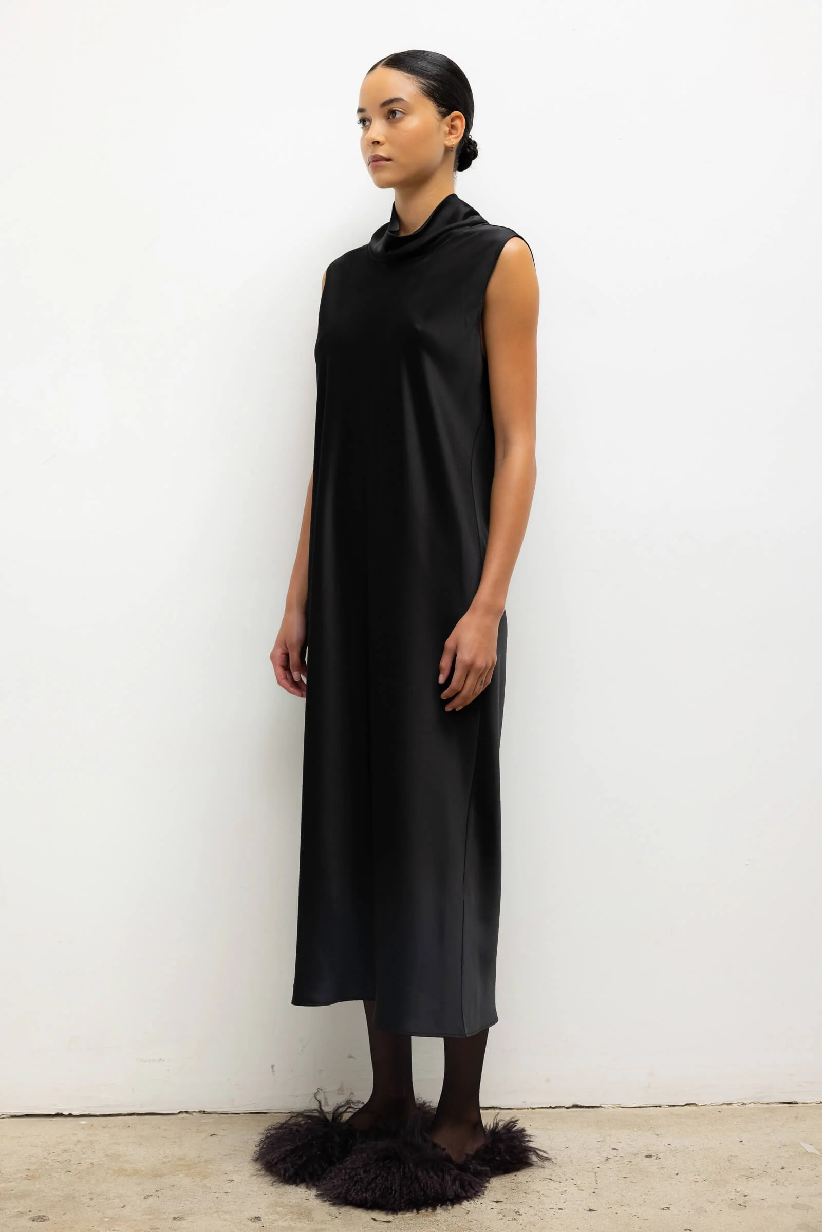 Leset - Barb Mock Neck Sleeveless Dress - Image 5