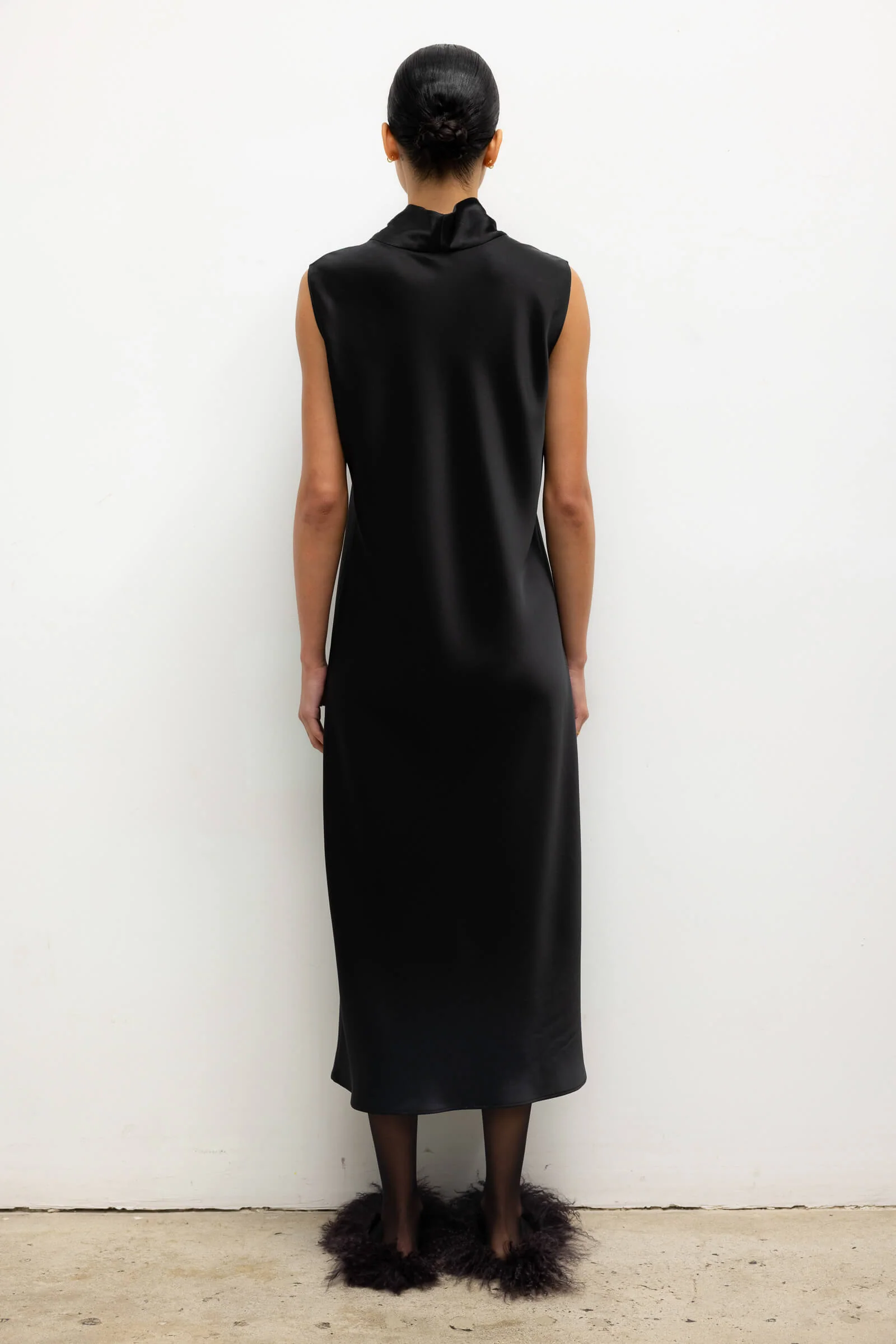Leset - Barb Mock Neck Sleeveless Dress - Image 6