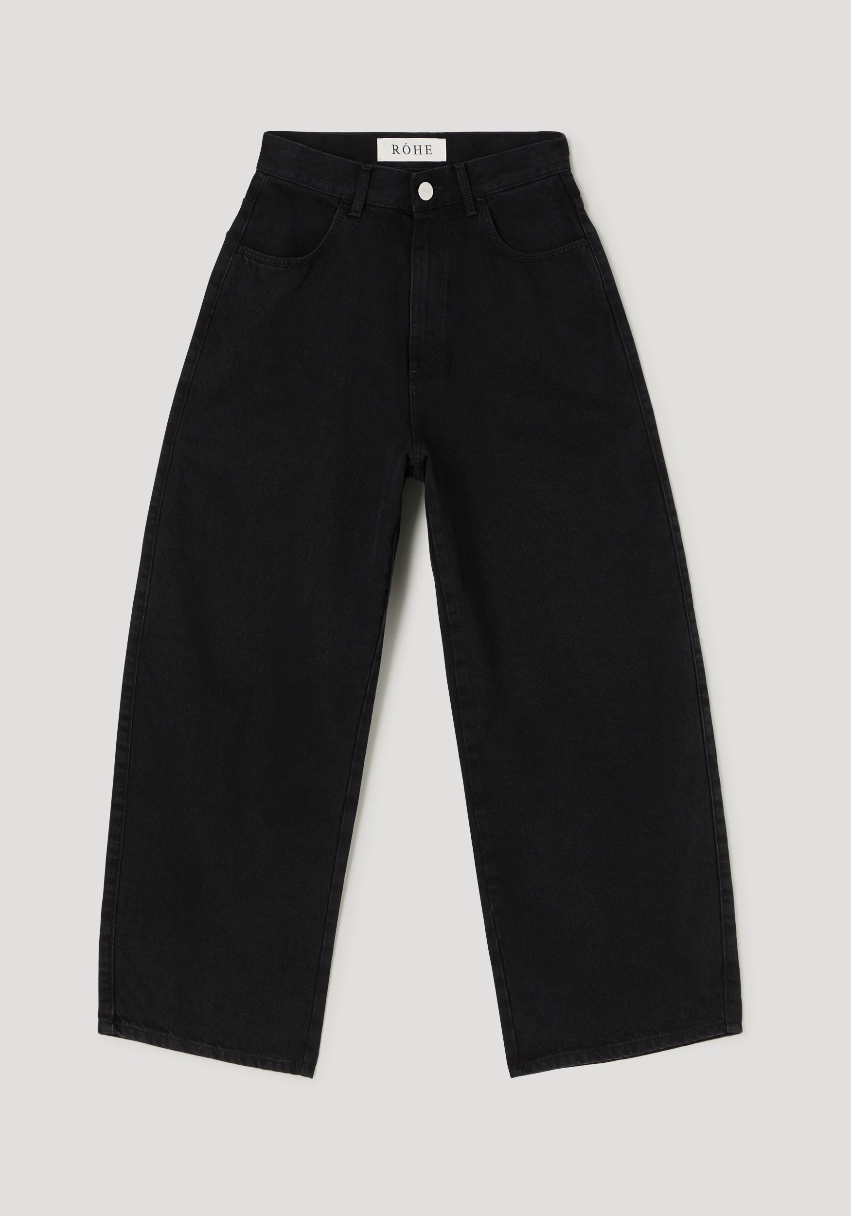 ROHE - Barrel leg denim | black - Image 5