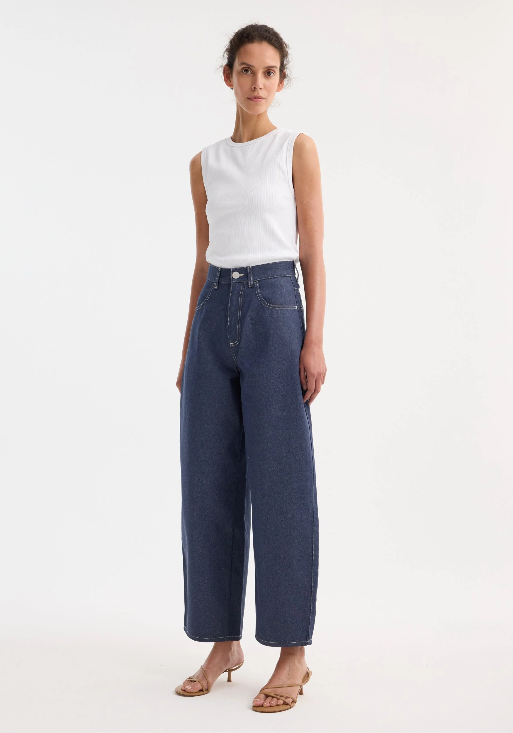 ROHE - Barrel leg raw denim | raw denim - Image 3