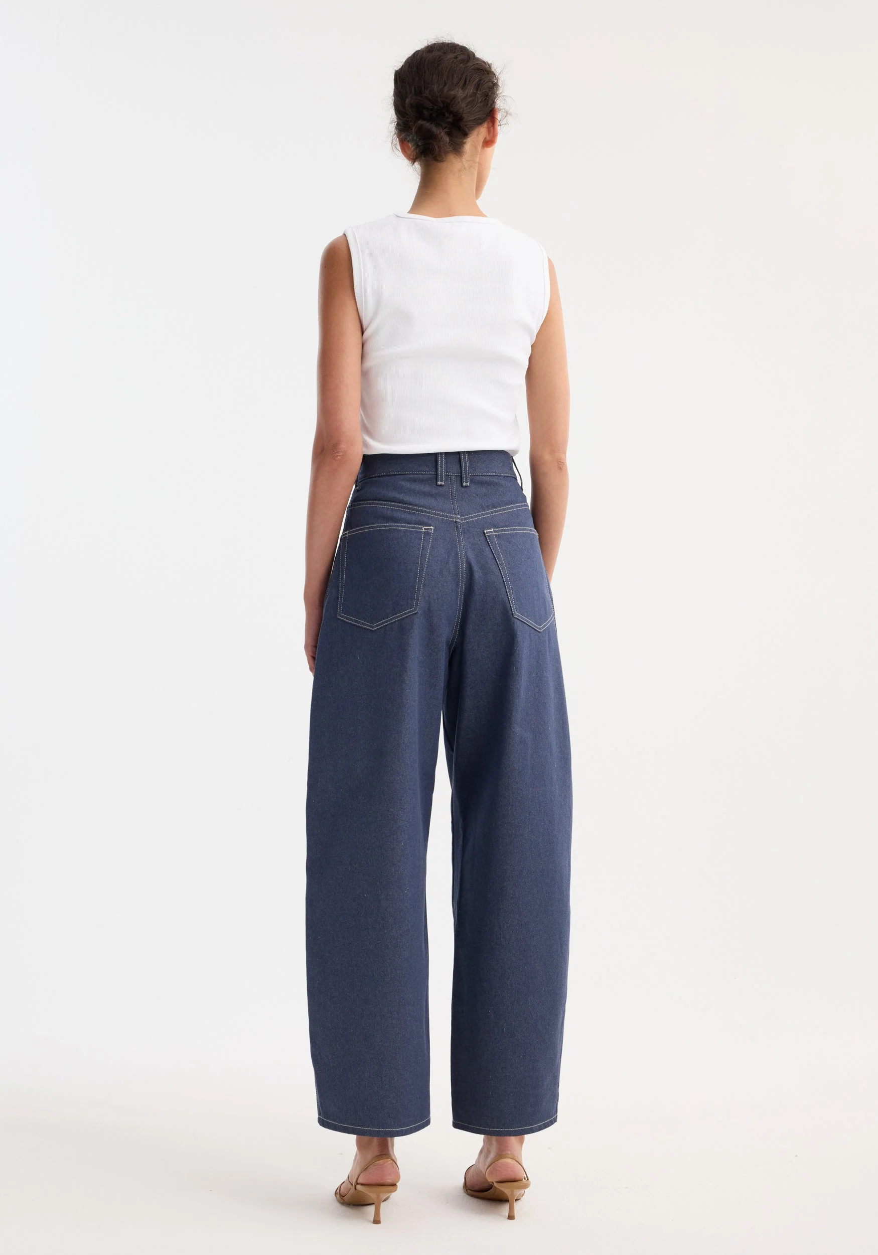 ROHE - Barrel leg raw denim | raw denim - Image 4
