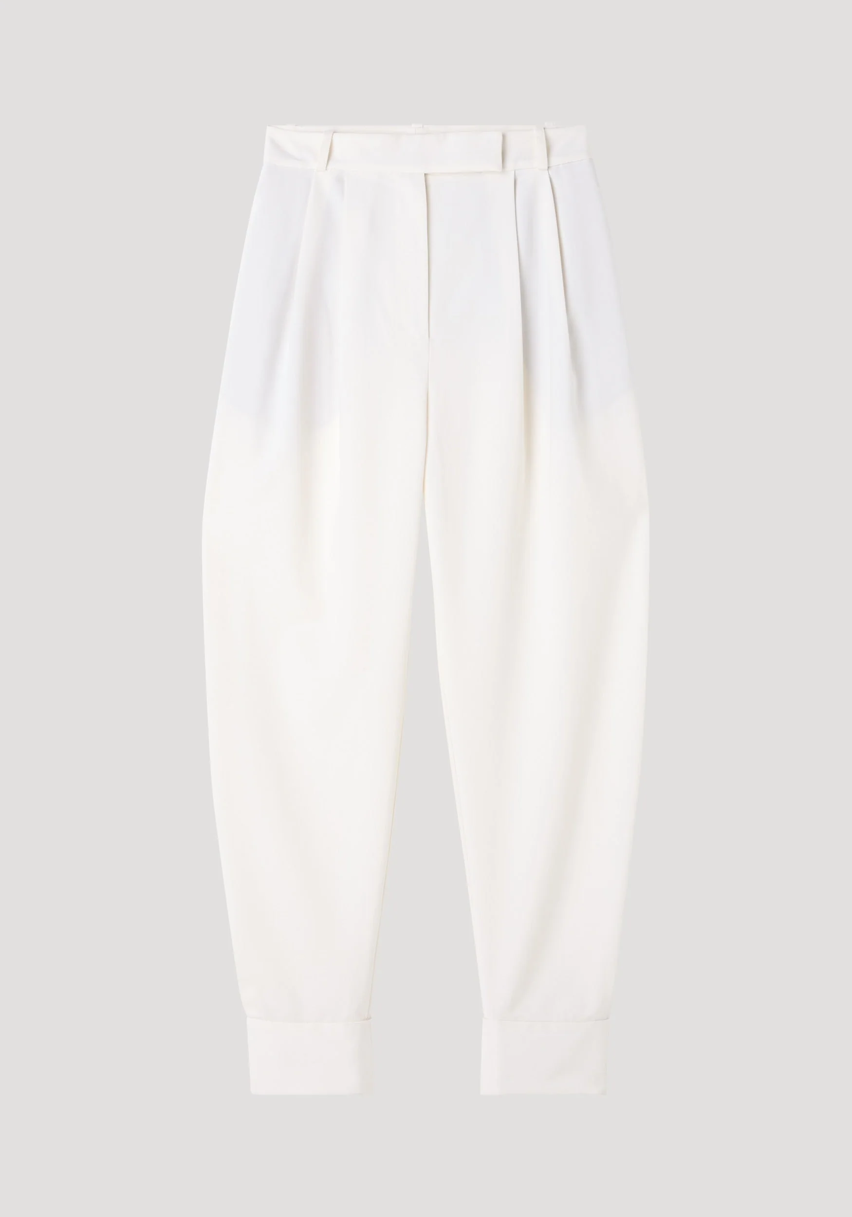 ROHE - Barrel leg trousers | off white - Image 5