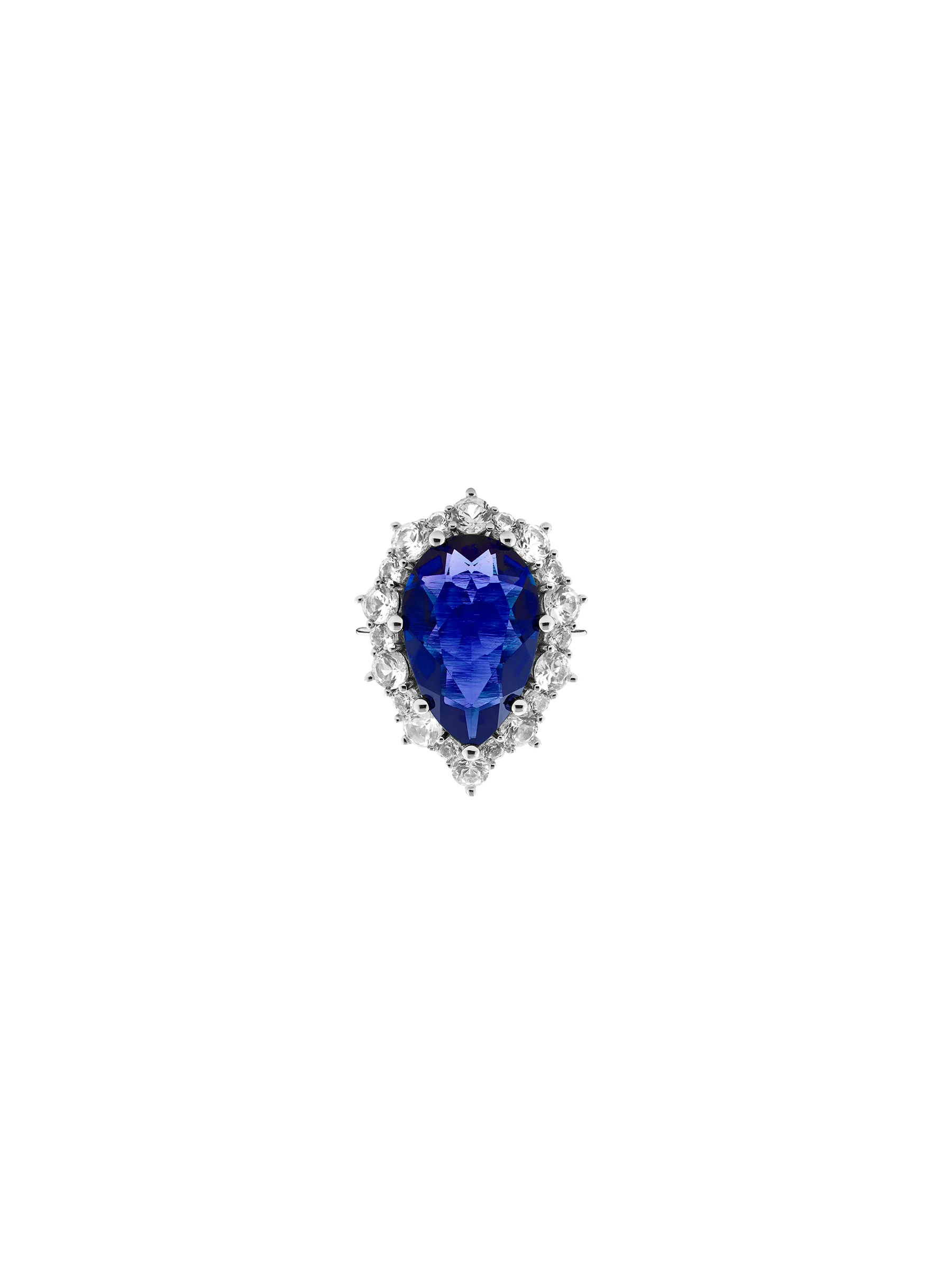 Dorsey - BARTLETT, LAB BLUE SAPPHIRE RING, SILVER