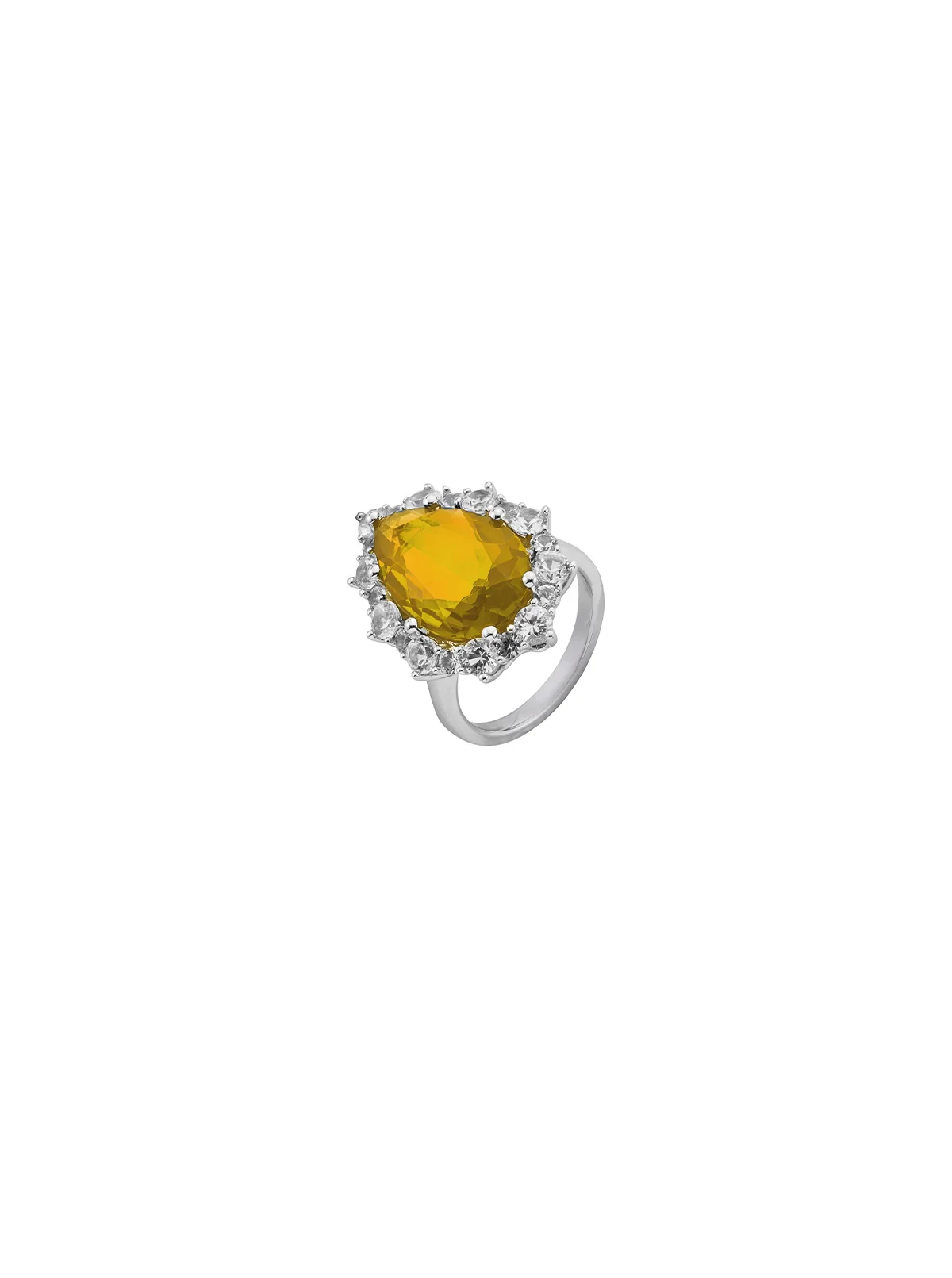 Dorsey - BARTLETT, LAB YELLOW SAPPHIRE RING, SILVER - Image 2