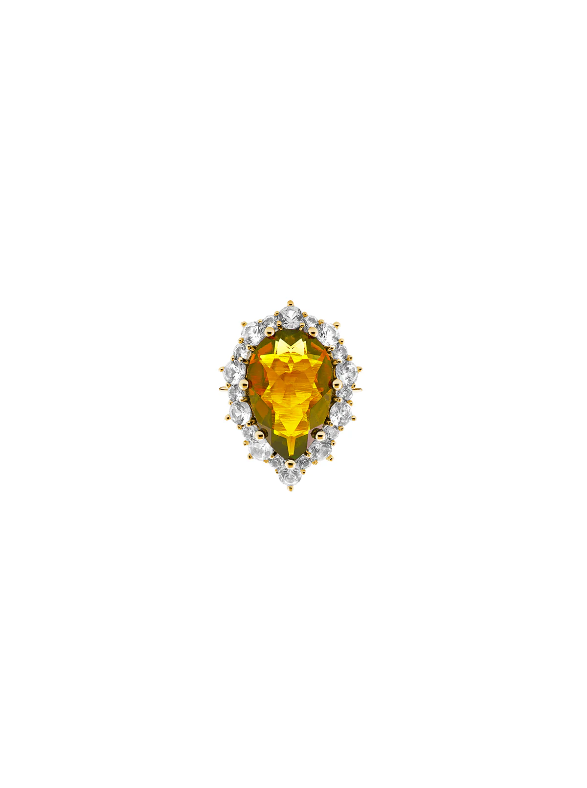 Dorsey - BARTLETT, LAB YELLOW SAPPHIRE RING, GOLD