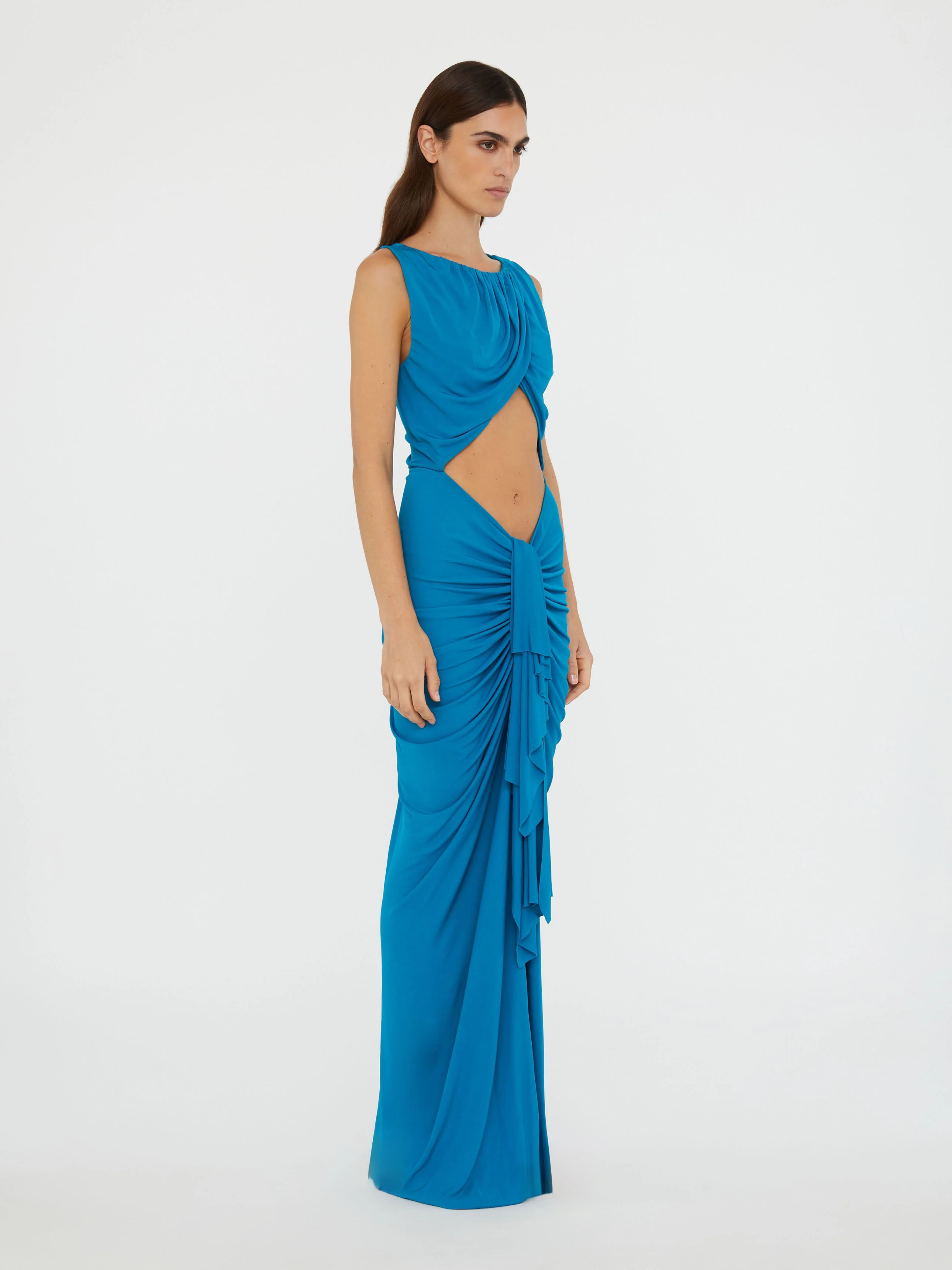 Christopher Esber - Bateau Drape Disconnect Tank Dress - Image 2