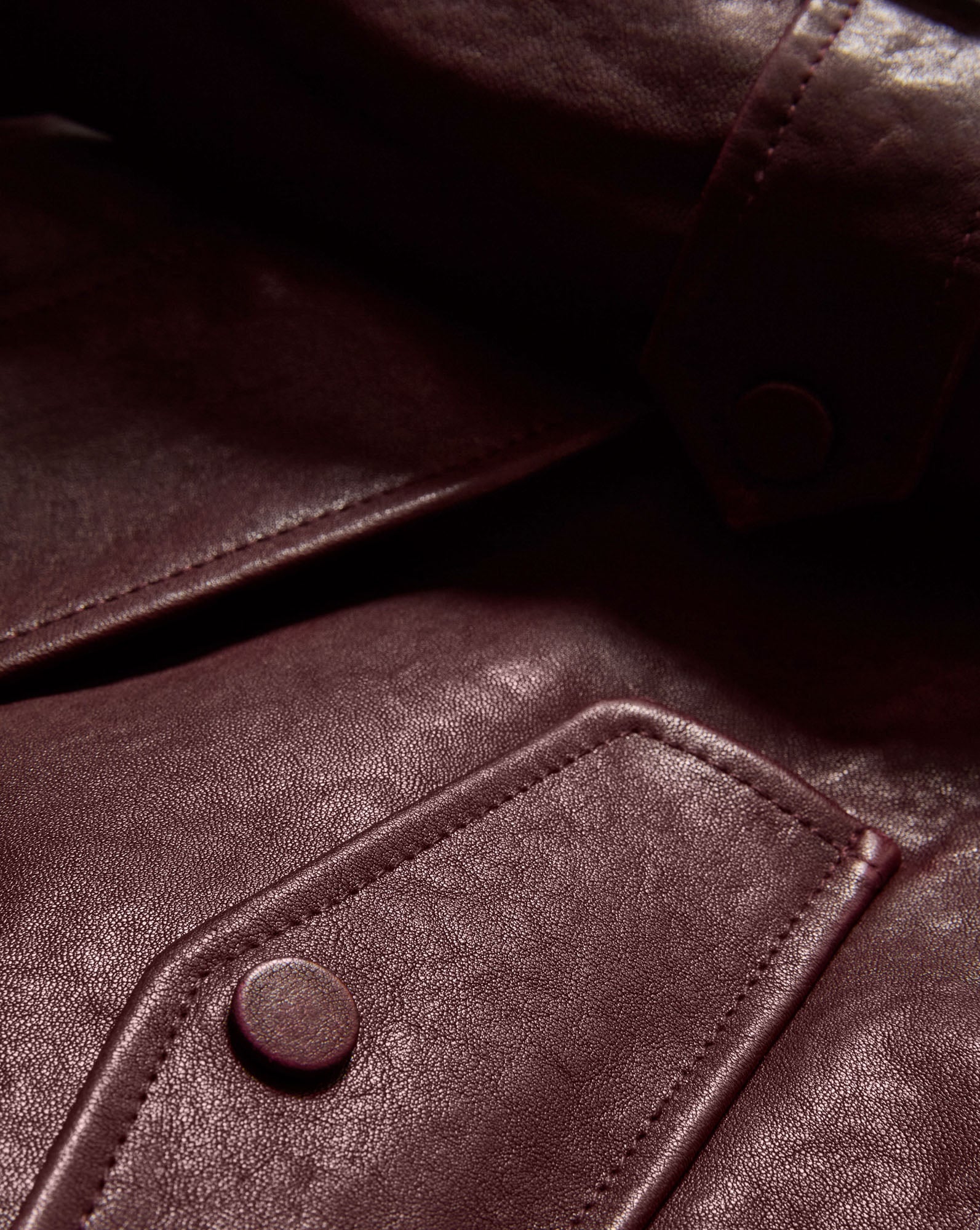 Veronica Beard - Bateman Cropped Leather Jacket - Image 3