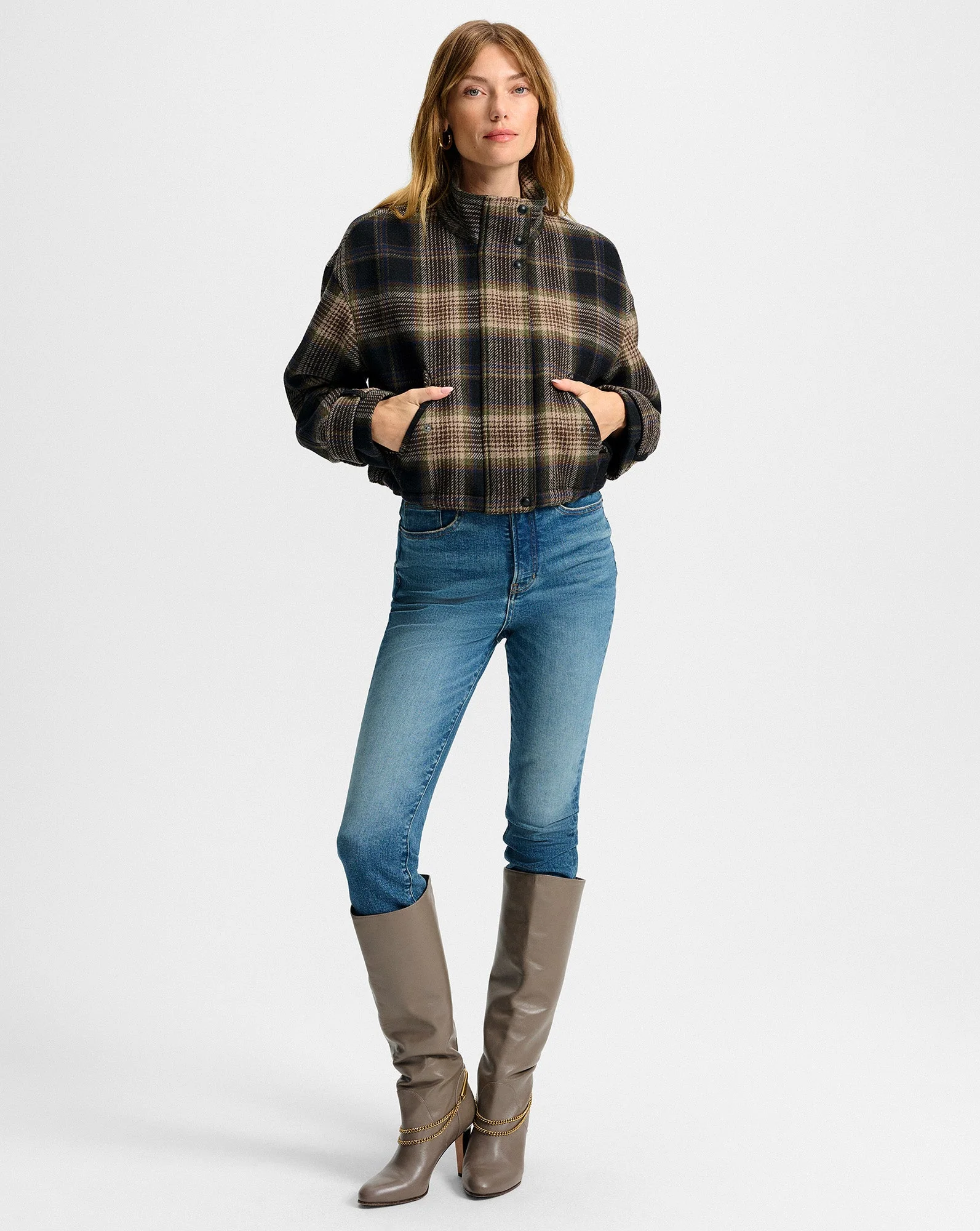 Veronica Beard - Bateman Plaid Jacket - Image 2