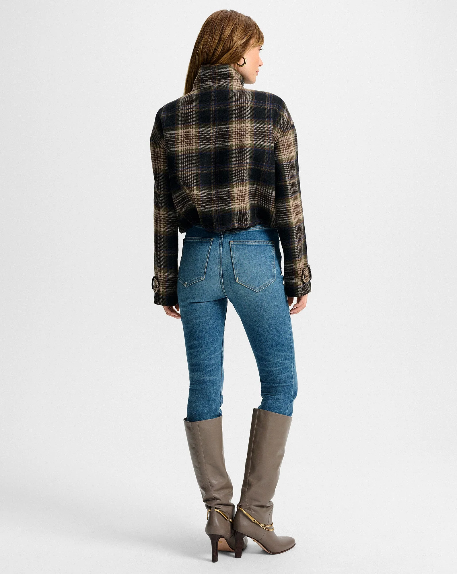 Veronica Beard - Bateman Plaid Jacket - Image 4