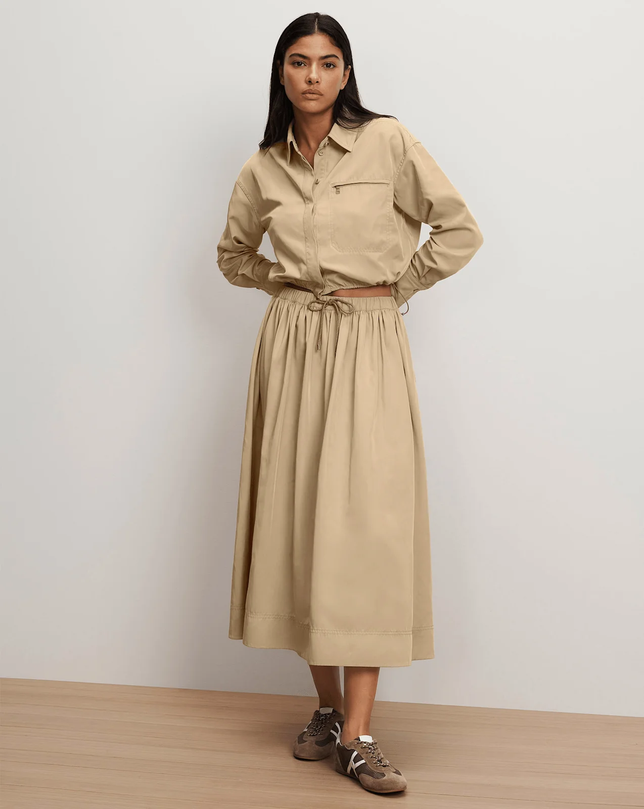 Veronica Beard - Bates Bungee Midi Skirt - Image 5