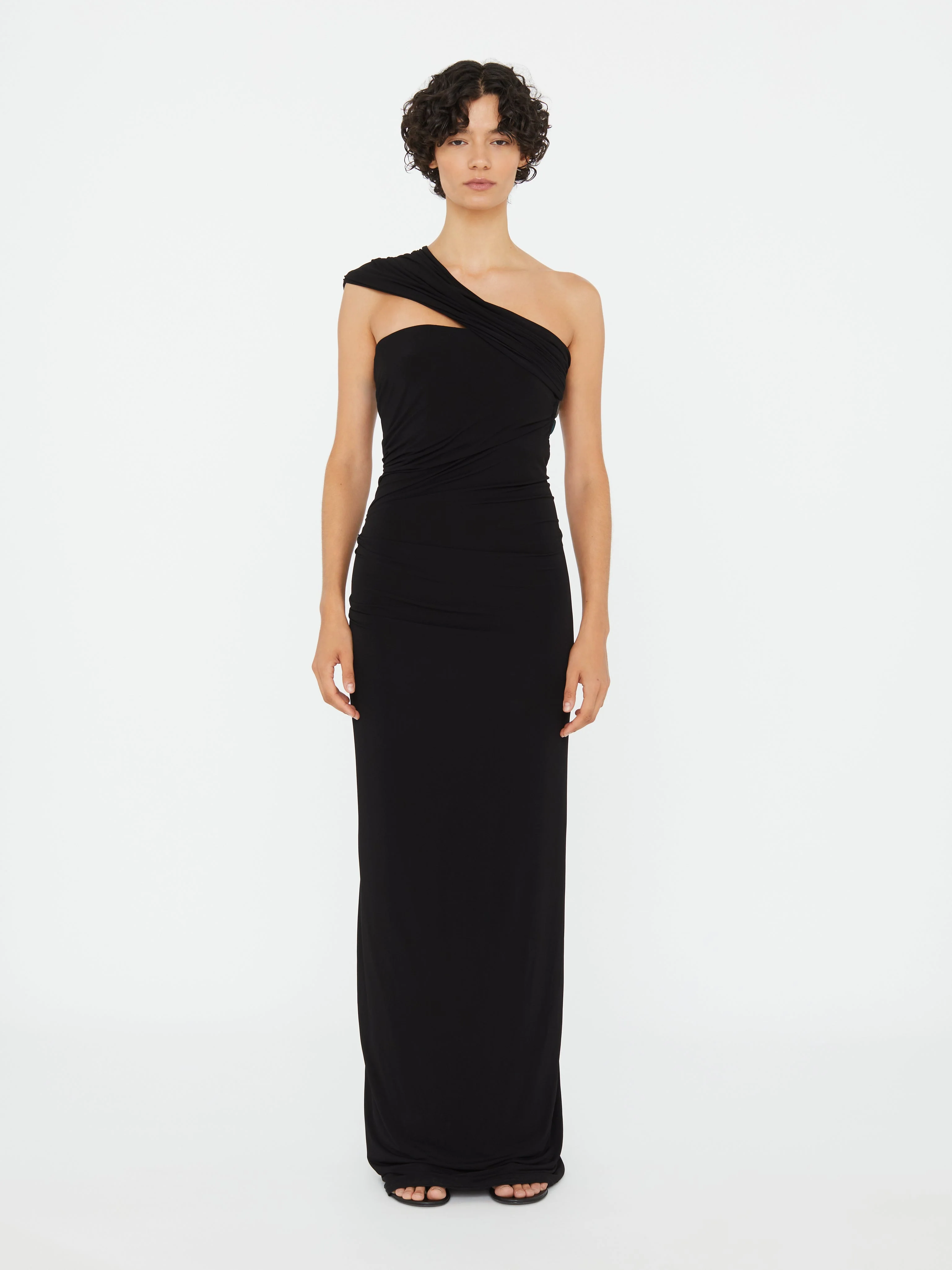 Christopher Esber - Beach Glass Draped Jersey Strapless Dress - Image 3