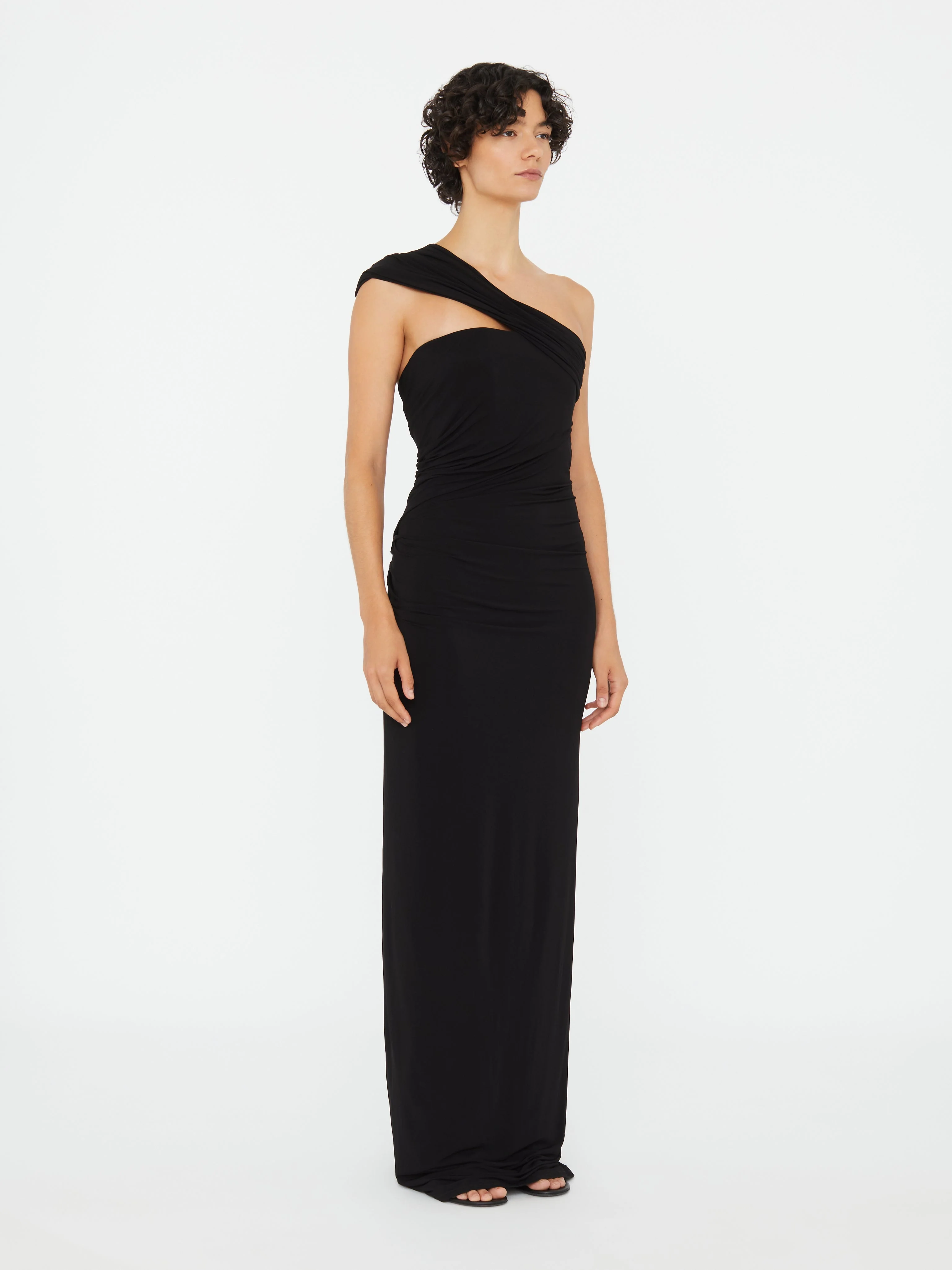 Christopher Esber - Beach Glass Draped Jersey Strapless Dress - Image 4