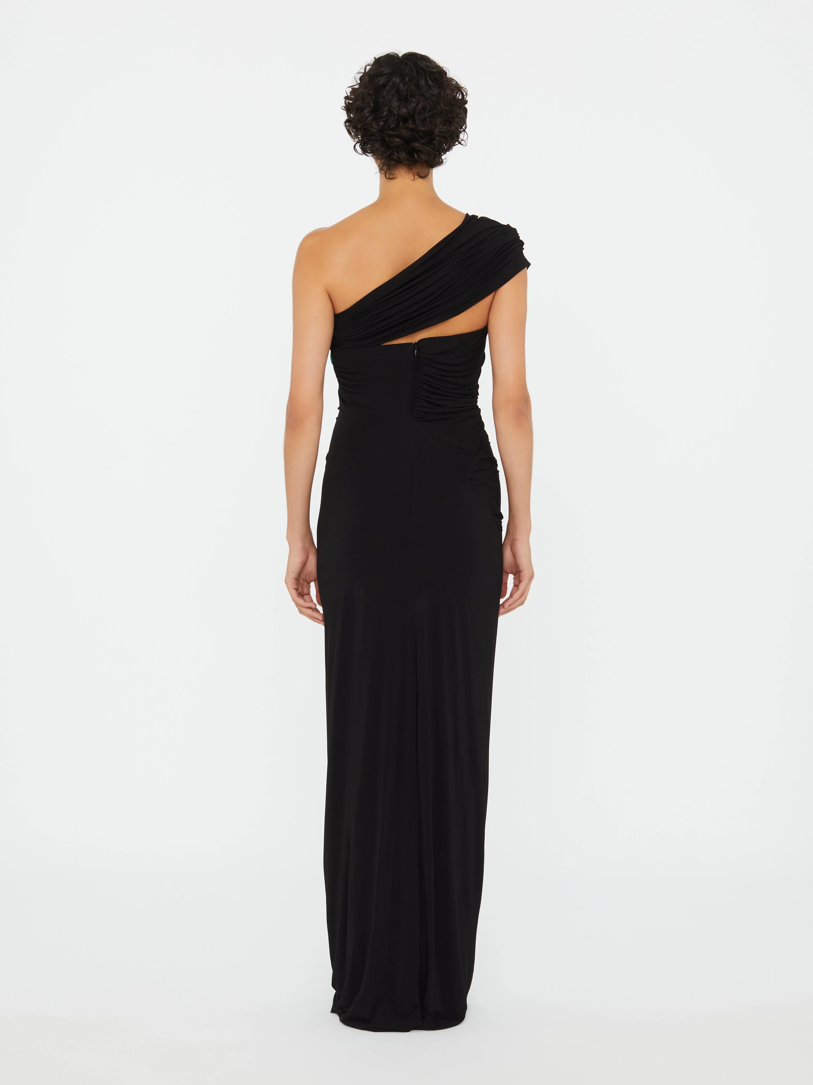 Christopher Esber - Beach Glass Draped Jersey Strapless Dress - Image 5