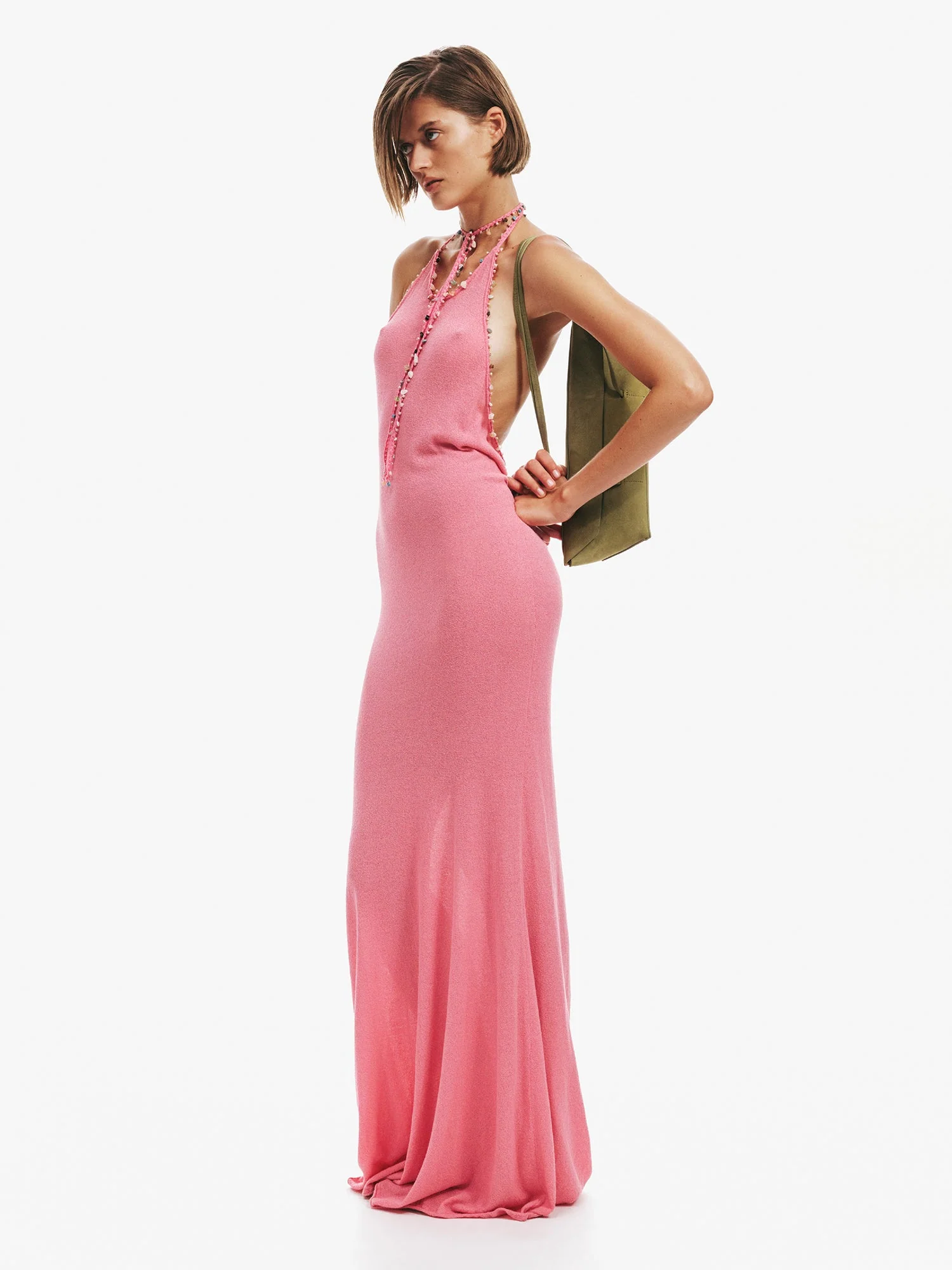 Christopher Esber - Beach Quartz Halter Dress