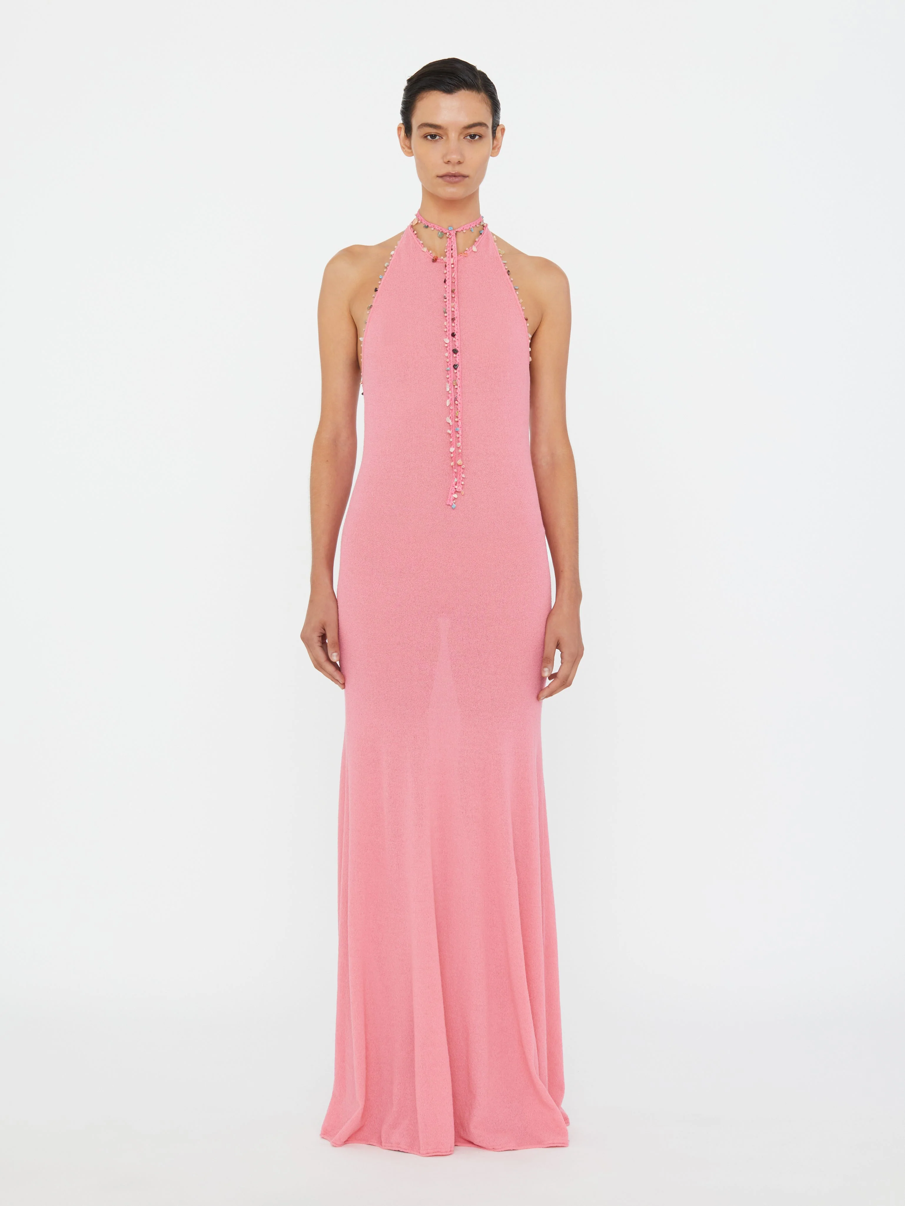 Christopher Esber - Beach Quartz Halter Dress - Image 2