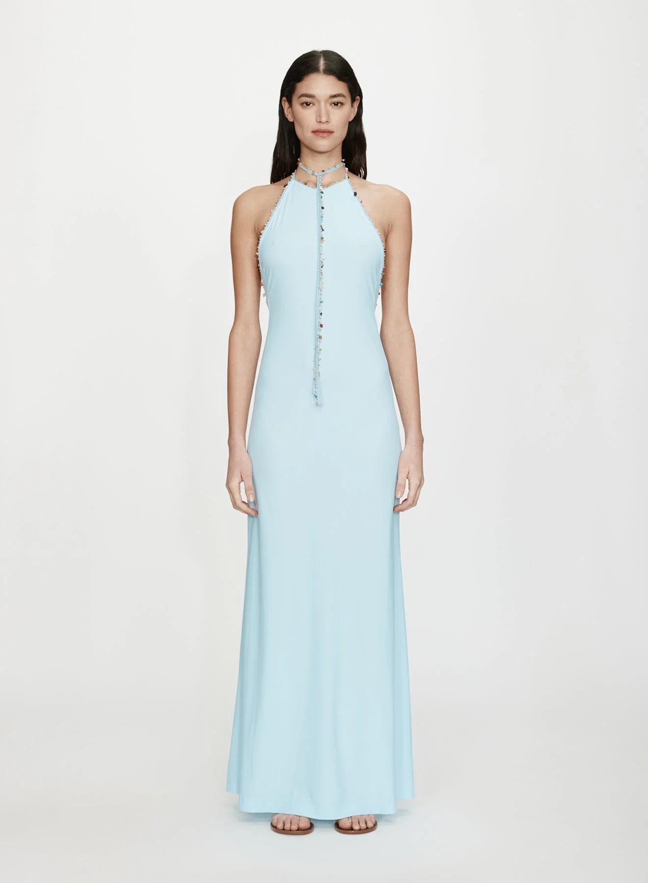 Christopher Esber - Beach Quartz Halter Lycra Dress