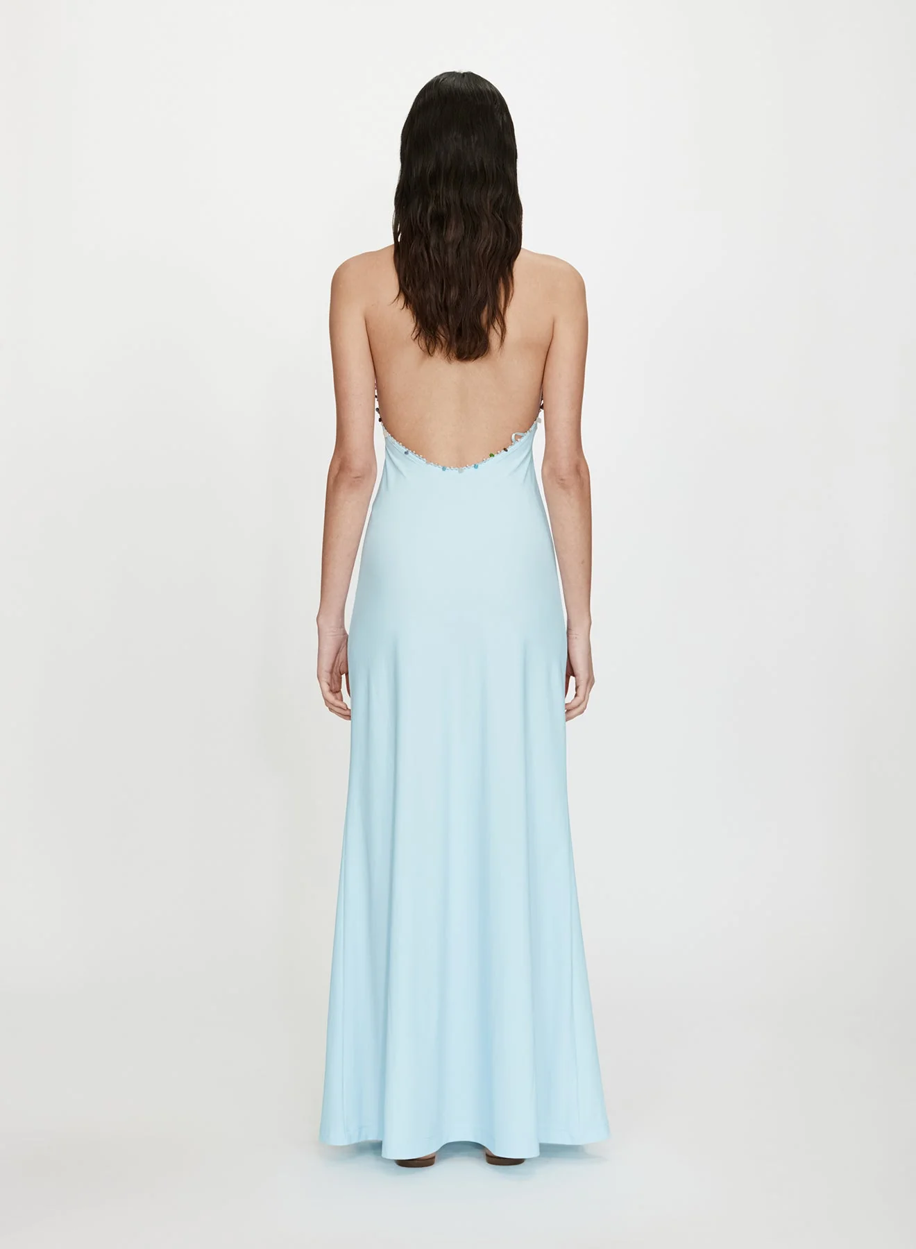 Christopher Esber - Beach Quartz Halter Lycra Dress - Image 4