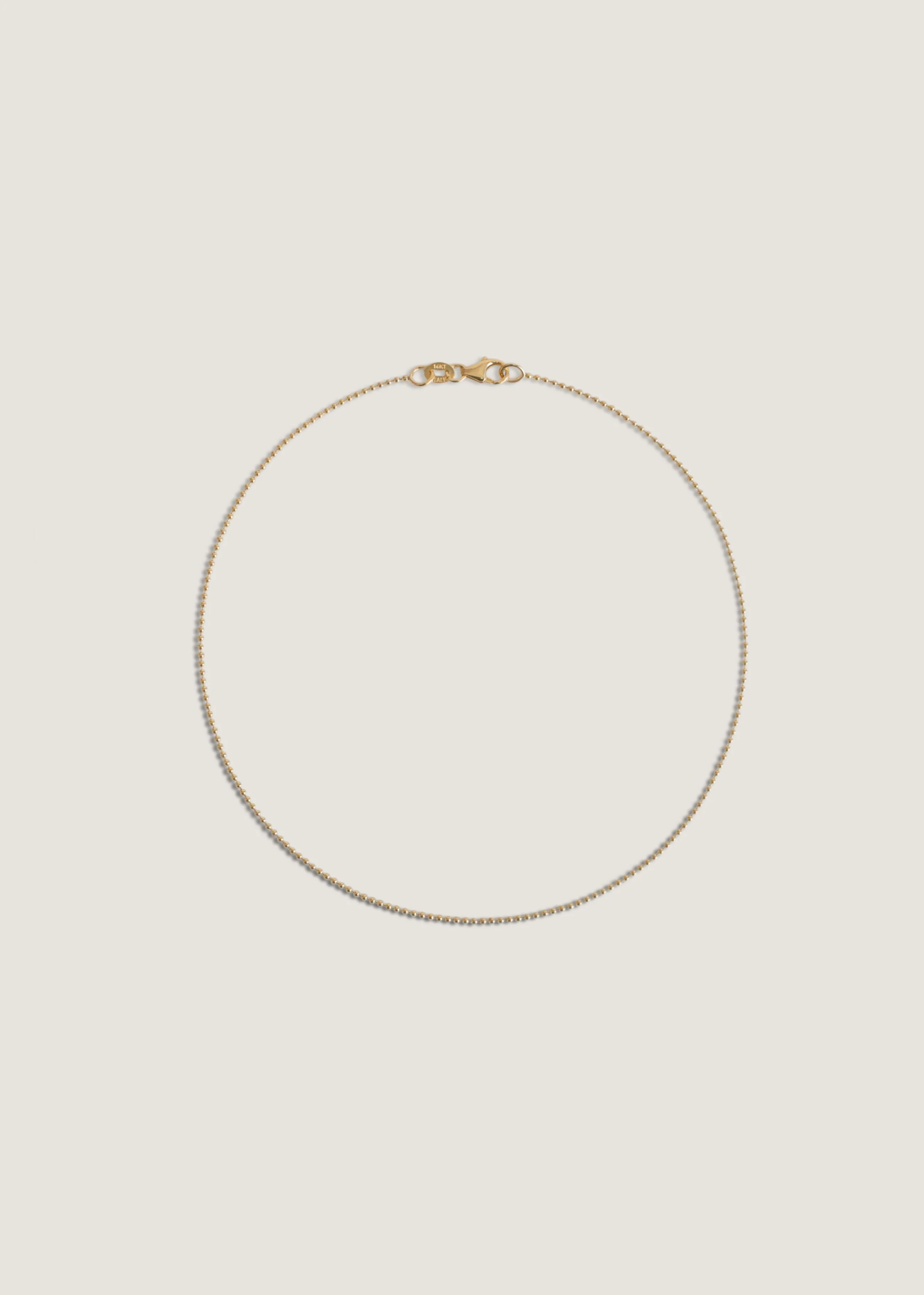 Kinn - Beaded Chain Anklet