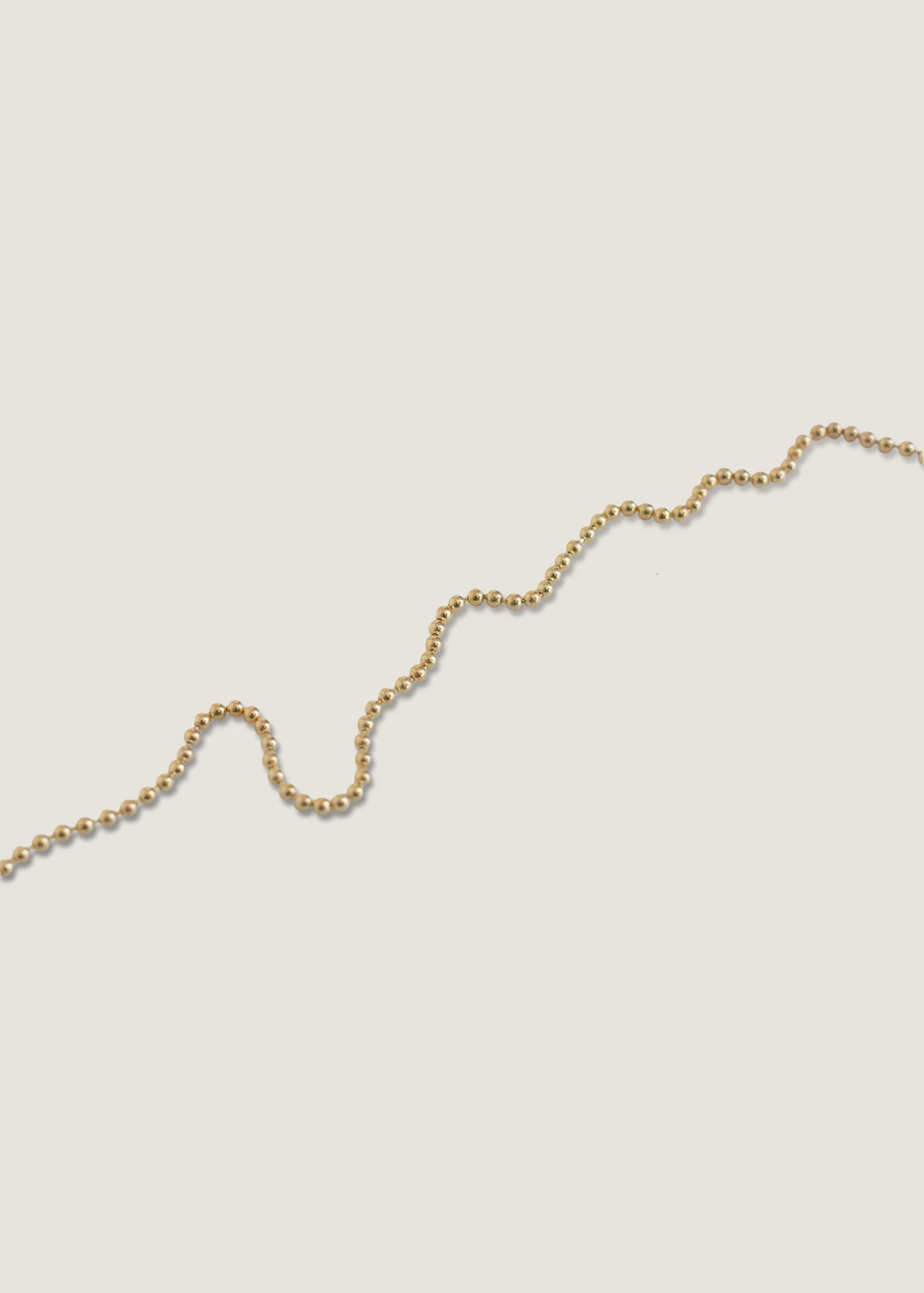Kinn - Beaded Chain Anklet - Image 5