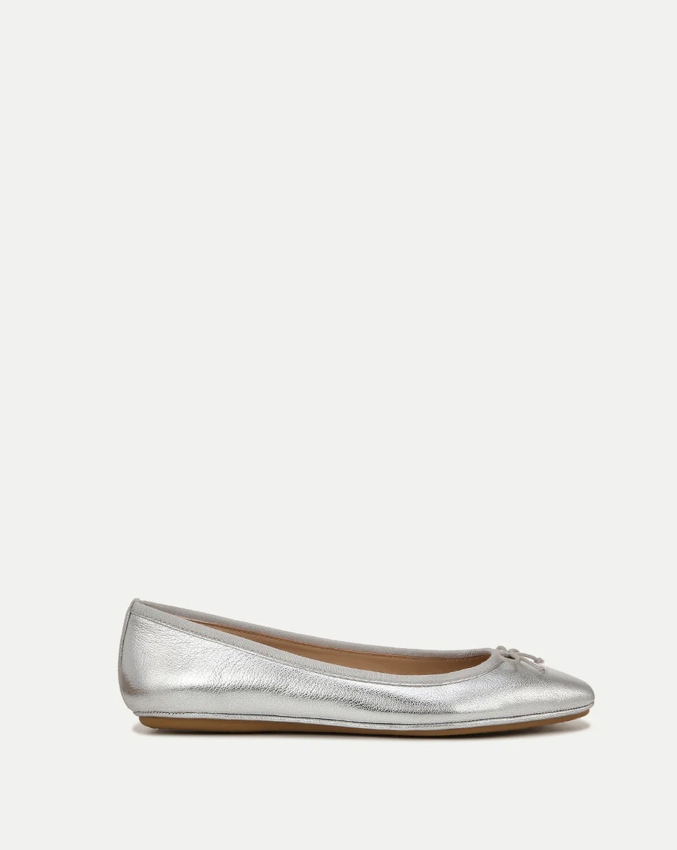 Veronica Beard - Beatrix Metallic Ballet Flat