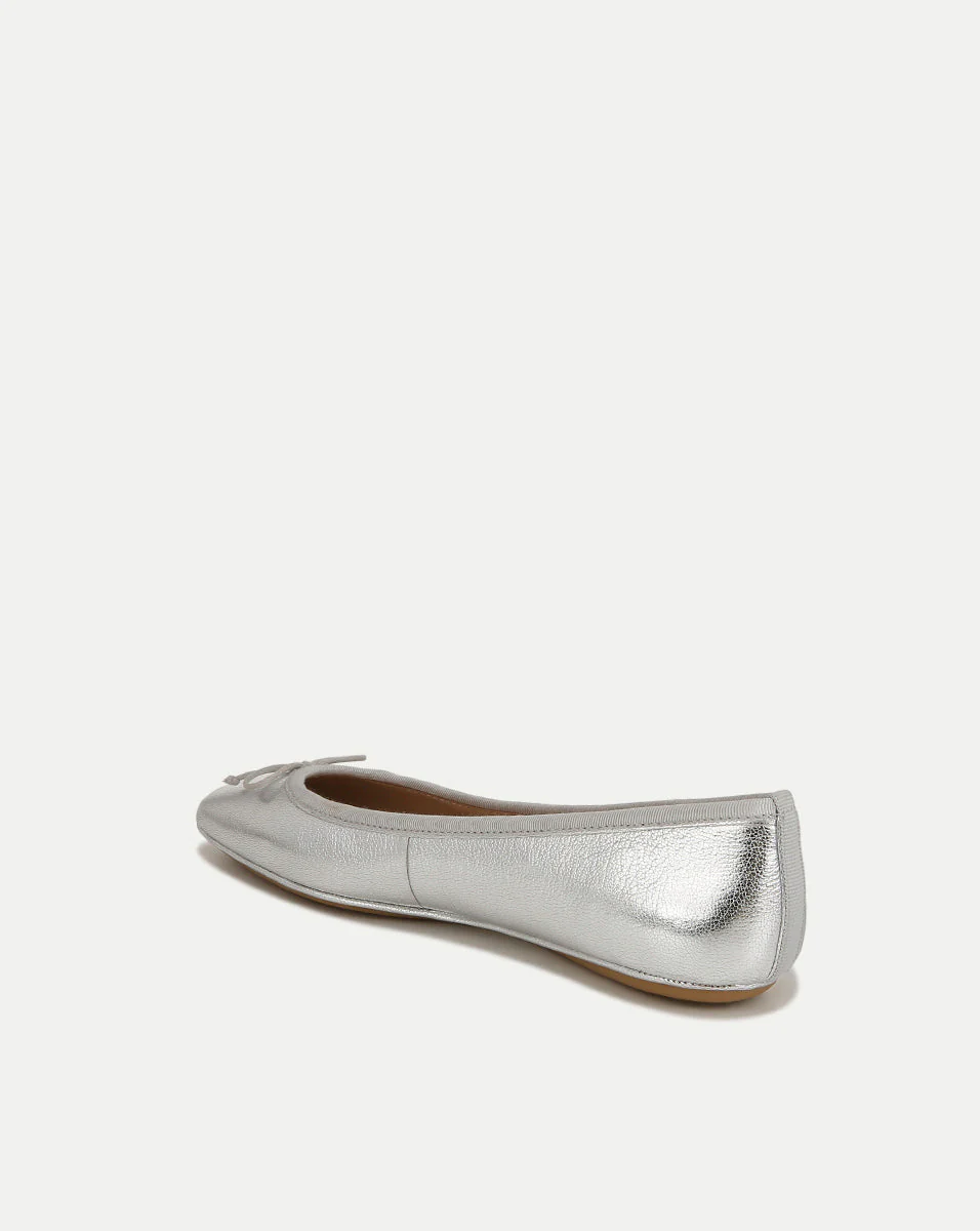 Veronica Beard - Beatrix Metallic Ballet Flat - Image 4