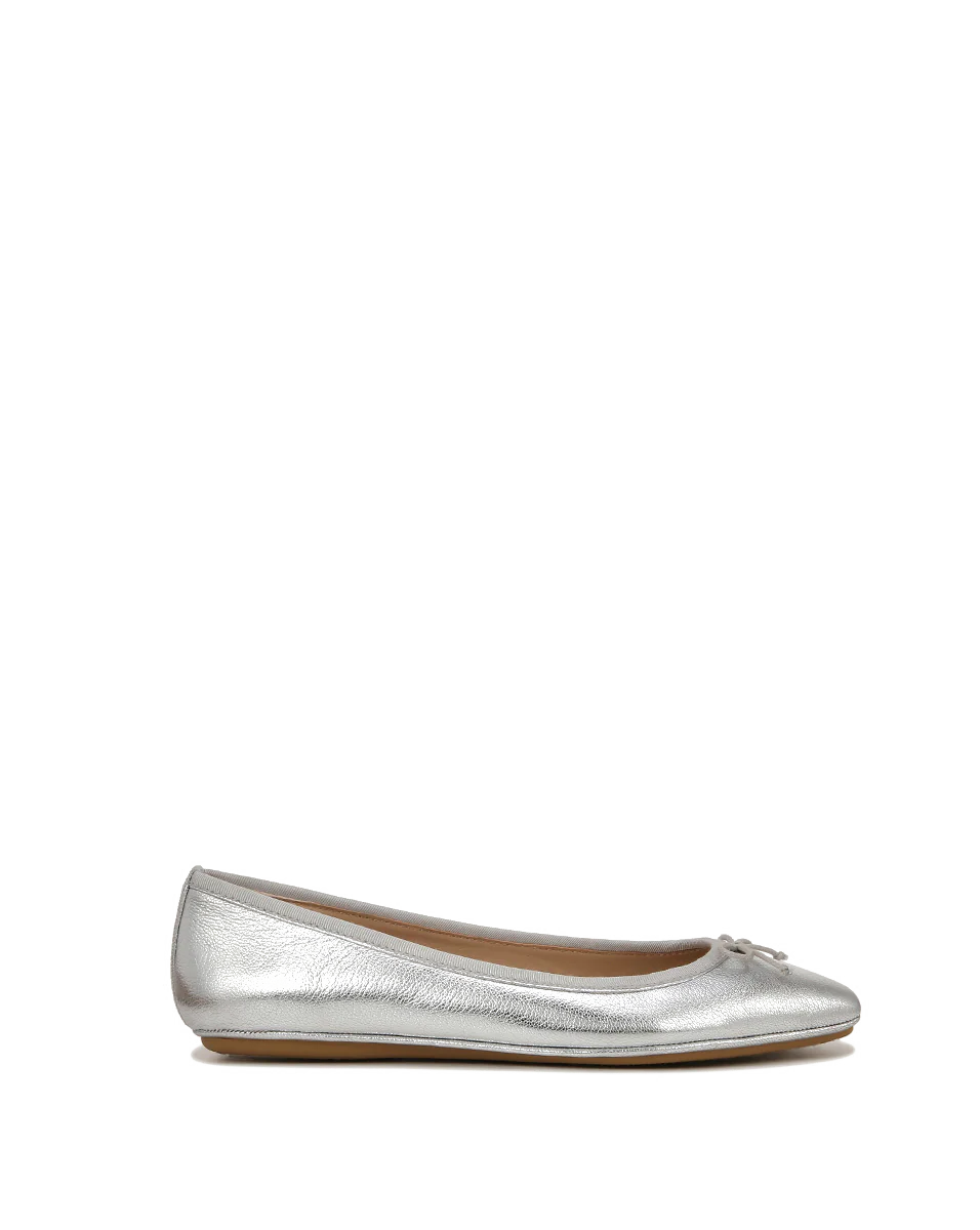 Veronica Beard - Beatrix Metallic Ballet Flat - Image 5